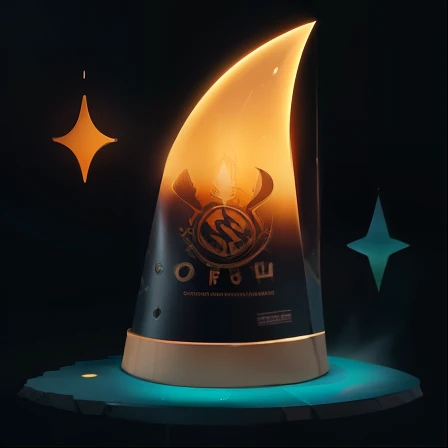 chapeu, Incone, logotipo, olho de orus, mystery