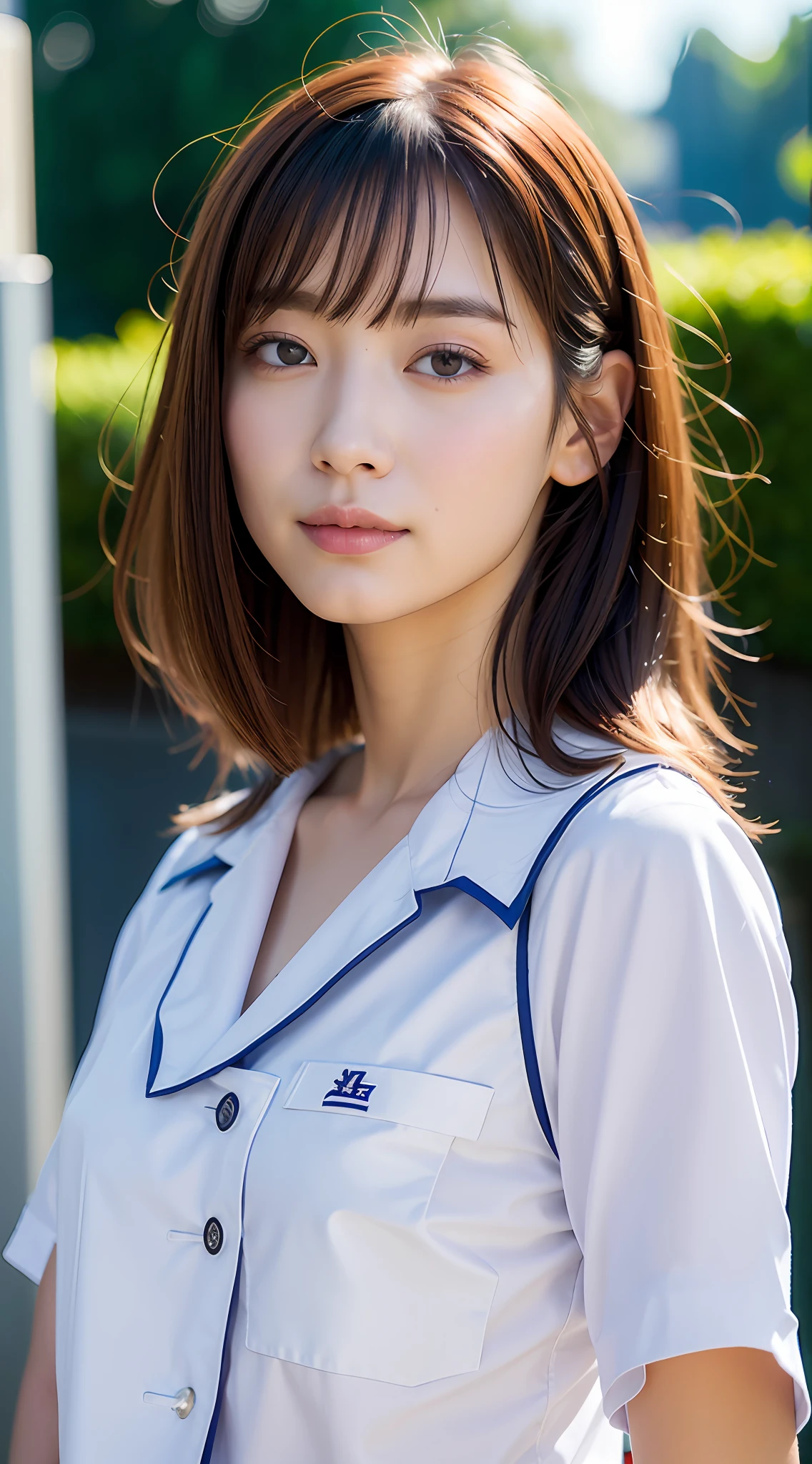 Wear a uniform、校服