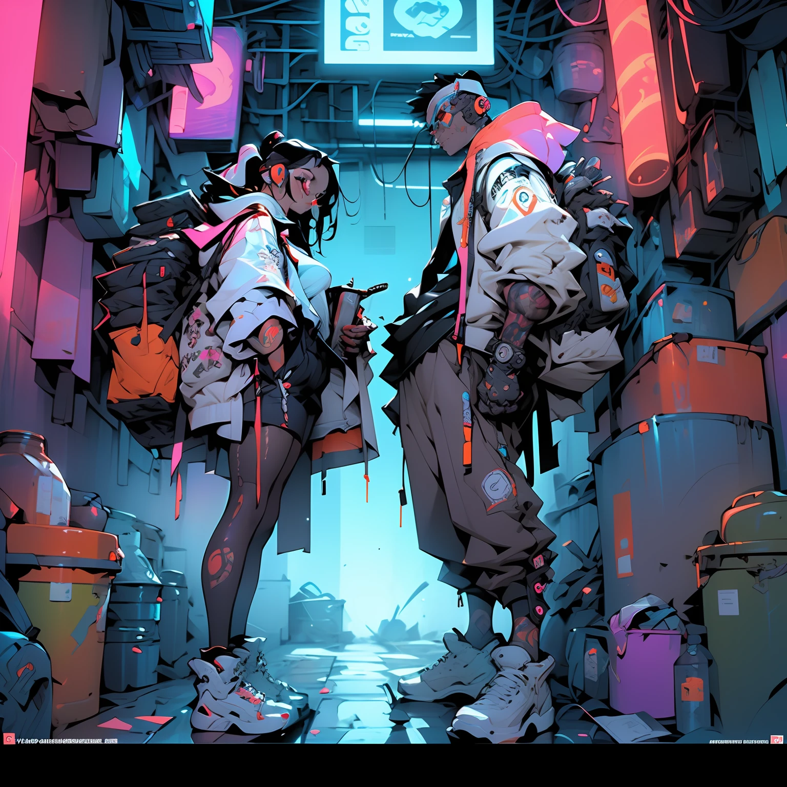 masterpiece, beautiful, High quality, color pencil, An image that speaks to the soul, 4K, 8K, 16K, (flashy colors, vivid color:1.6), (neon, neon light,blue LED, tattoo, :1.6)
BREAK
extremely delicate and beautiful girls, intricate detail, extremely delicate and beautiful, super fine illustration, beautiful detailed fullbody
BREAK
(sexy beautiful woman40yo:1.6), (full body:1.5), messy hair, flipped hair, colorful hair, multicolored hair, streaked hair, gradient hair, colored inner hair, split-color hair,
BREAK
(cyber punk:1.4), frill,lace,frill,lace,frill,lace
BREAK
((extra huge cool chainsaw in hands, extra huge cool weapon machine, mecha, mechanism, machine)), open stance, action pose,
white background,simple background,wide shot