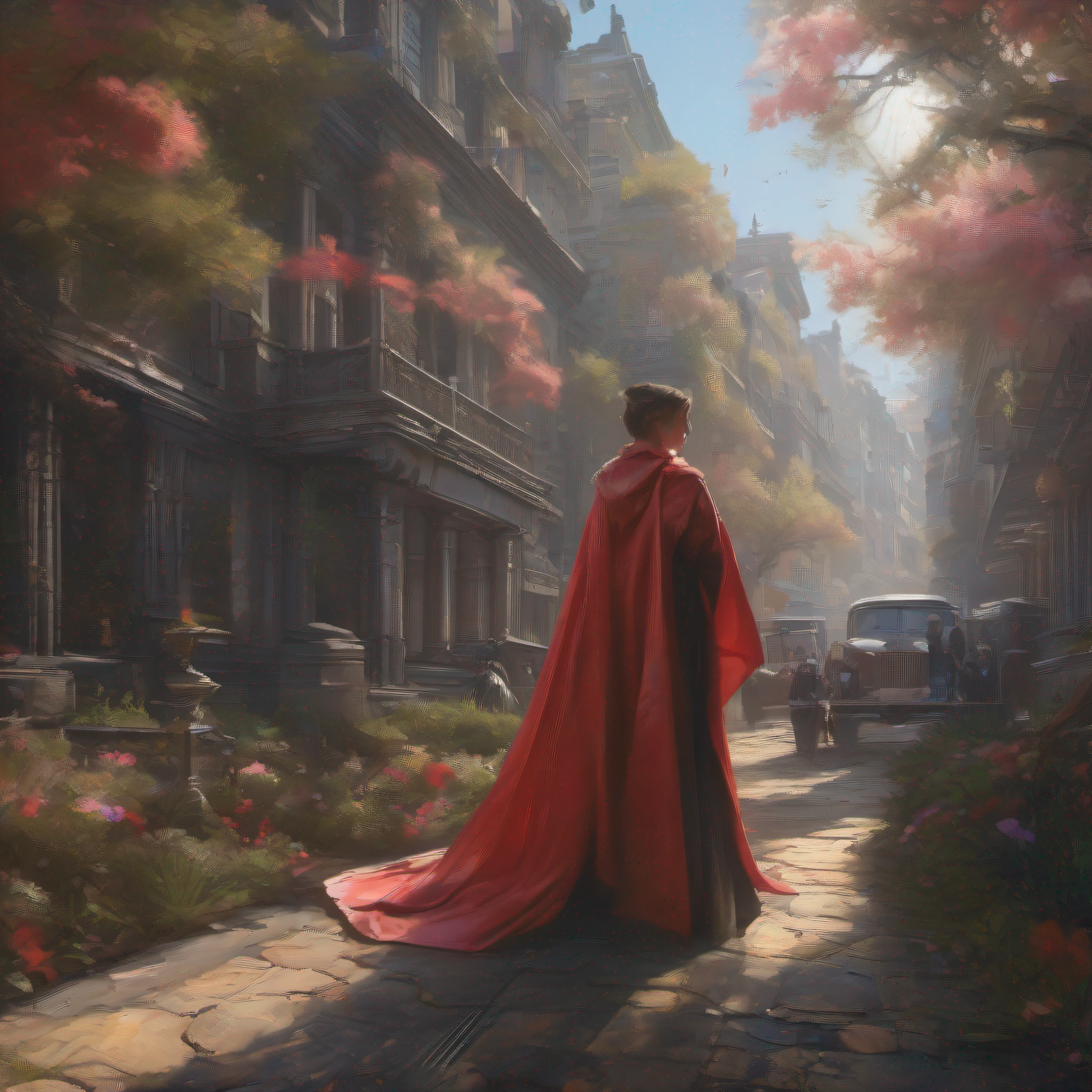 modelshoot style, (extremely detailed CG unity 8k wallpaper), full shot body photo of the most beautiful artwork in the world, cloak armor, professional majestic oil painting by Ed Blinkey, Atey Ghailan, Studio Ghibli, by Jeremy Mann, Greg Manchess, Antonio Moro, trending on ArtStation, trending on CGSociety, Intricate, High Detail, Sharp focus, dramatic, photorealistic painting art by midjourney and greg rutkowski