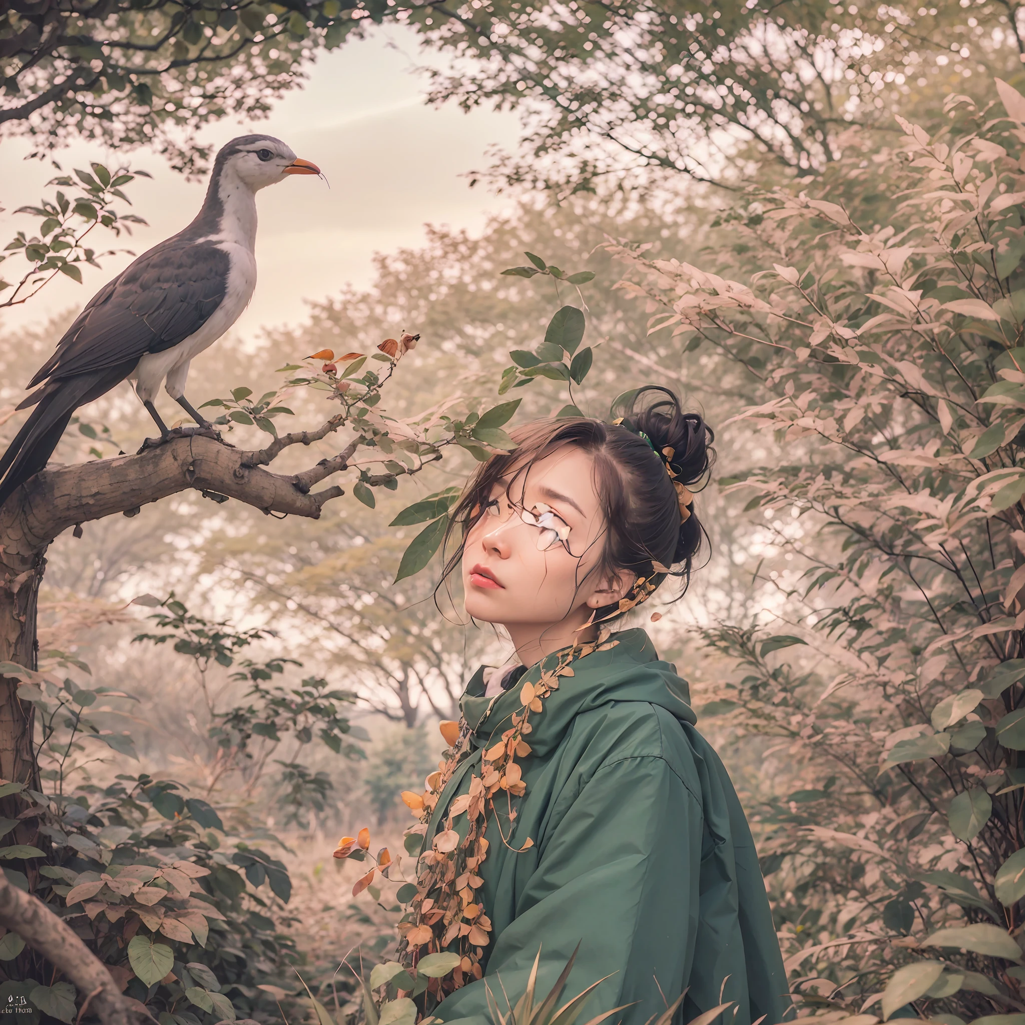 Cloudy afternoon, Lonely woman、Arrogantly stands proudly on the highest hill of the vast hill of the City Zoo. While admiring the diverse landscape of the enclosure, Her eyes hang from a terrible beast to a little bird, Take in the vast tapestry of his previous life. Her stance exudes an air of arrogance, Born believing in human superiority, The belief that man is the pinnacle of evolution. His gaze, however, Stray upwards from the Earth towards the celestial body above. Her lips「We are not alone」When you move to utter words,「The irony of the statement hangs heavily in the air. There, Surrounded by the manifestation of the diversity of life on Earth, She stares into space, I want to find a life form similar to me. yet, The irony is palpable, Her pride is、Because with her perceived grandeur blinds her to reality, She's really alone. Her belief in the exceptionality of her species was、Much of her home planet々Even in the life of、Keep her away. The sights and sounds of nature play around her, Rustling leaves, Chorus of animal sounds, however、She remains lost in her thoughts, Unaware of the paradox of her existence. Her arrogance in the face of natural plurality, Her Hope for Extraterrestrial Intelligence,While denying the intelligence of the life forms that surround her, Highlight the caricature of loneliness, Self-centered human beings."