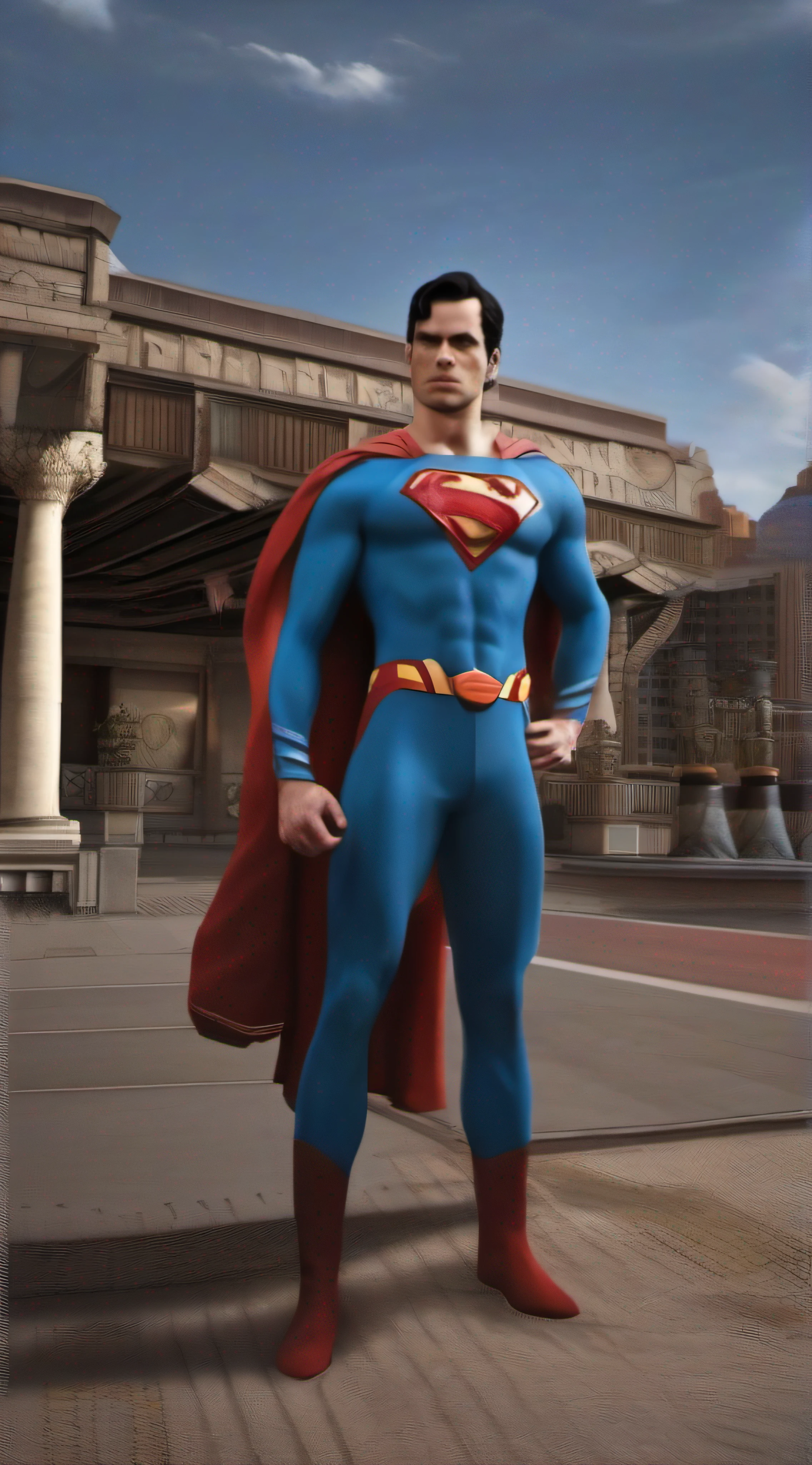 PHOTOGRAPHY REALISTIC  SUPERMAN