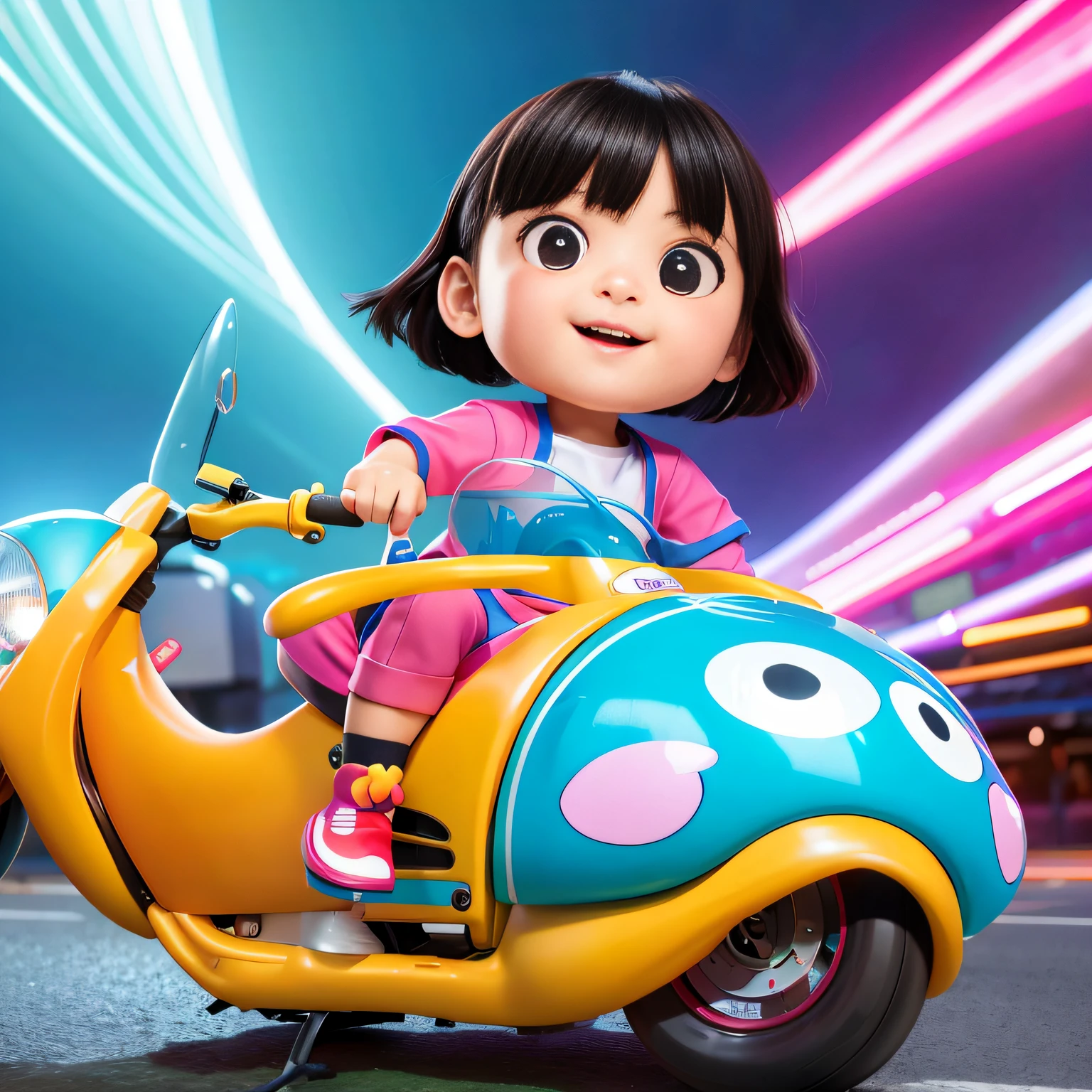 cartoon character dora dora dora dora dora dora dora dora dora dora dora dora dora dora dora dora dora dora dora, dora dora dora dora dora dora dora dora dora dora dora dora dora dora dora dora dora dora dora dora dora,Doraemon, japanese mascot, by Murakami, author：Murakami Kagura, takashi murakami art style, 😃😀😄☺🙃😉😗, Bigboobs，engines , the motorcycle, racer, Colorful light，neon numbers，Mario Kart，WALL-E robots， Causeway Bay Report,velocity，offset，heavenly body，rays of moonlight， police officers, toyko，(Tokyo Film Draft) (Skin texture，More hair)，Oily skin，((softlighting))，，many hair colors(full bodyesbian,far away from camera)，,Bigboobs,Cartoon slogans，cartoon character，Q version characters