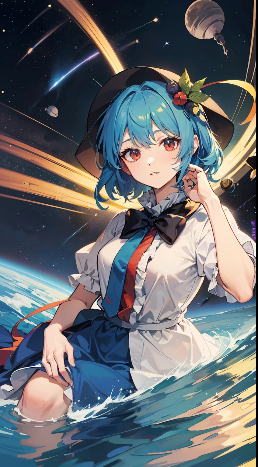 Klauhn Pise,touhou character,In outer space,afloat