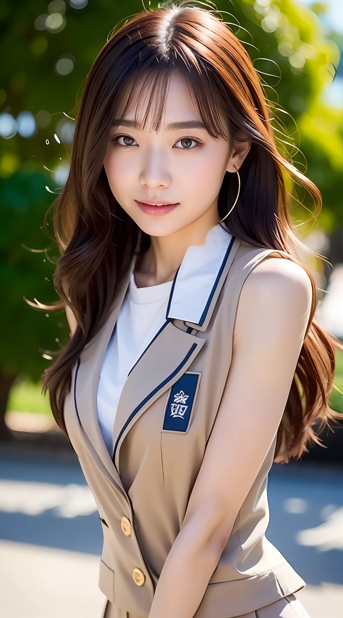 Wear a uniform、校服