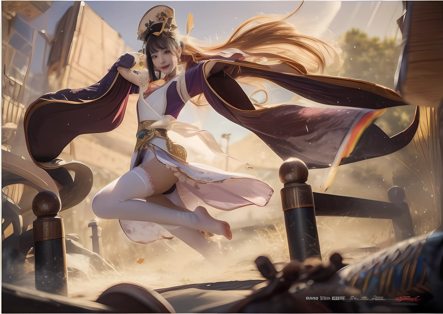 Ancient Chinese female mage,18yr old,详细的脸,Beautiful and dignified,Aristocratic temperament