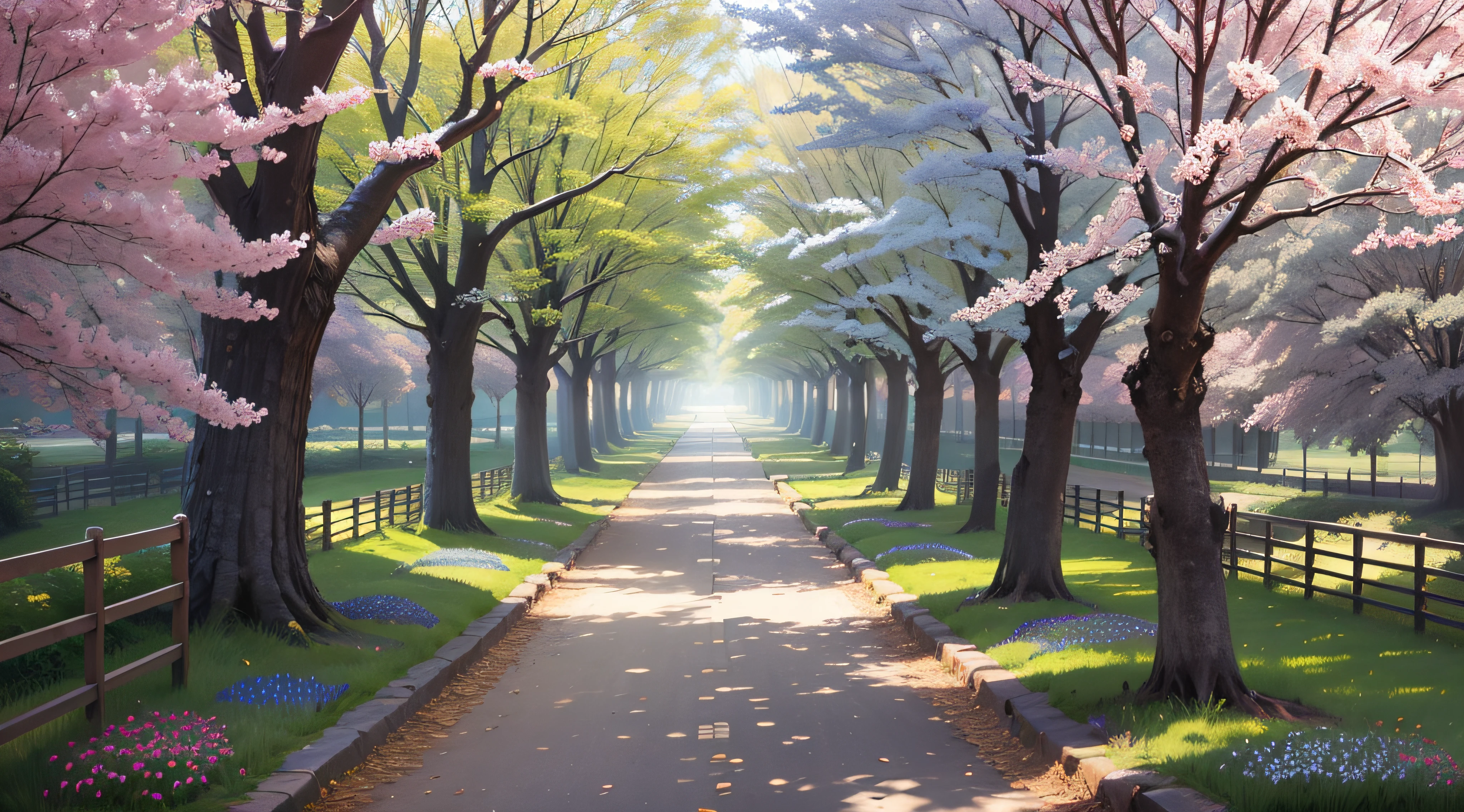 This path to the university is winding,Surrounded by trees and flowers。Stroll along the path,You can feel the breeze on your face,The warmth intertwined with the sun。The trees on the side of the road are tall and luxuriant,Form a natural green corridor,Provide comfortable shade for pedestrians。in a spring,These trees spit out new green leaves,Trees bloom,Fragrant;夏天,The path under the shade of the trees has become a good place for everyone to cool off;autumnal,Fallen leaves cover the entire path,Colorful,It was like a rainbow sprinkling on the ground;Winters,After the frost falls,Snow covered the entire path,It's like a painting of a snowy landscape。
The path is lined with flower beds of various flowers,A sea of gorgeous flowers lingers。Different seasons,The colors of the flower beds will also change,Tulips and cherry blossoms bloom in spring,In summer, sunflowers and morning glory bloom,In autumn, the flower beds are covered with chrysanthemums、Dandelions and anemones are decorated in a colorful way。These flowers attract butterflies、Bees and colorful birds,It forms a vibrant picture。
There are also some benches to rest along the way,For students and staff to rest。sometimes,You can also see some of them reading books carefully、People who meditate or talk to friends。Here's what college students think、A place to communicate and enjoy tranquility。