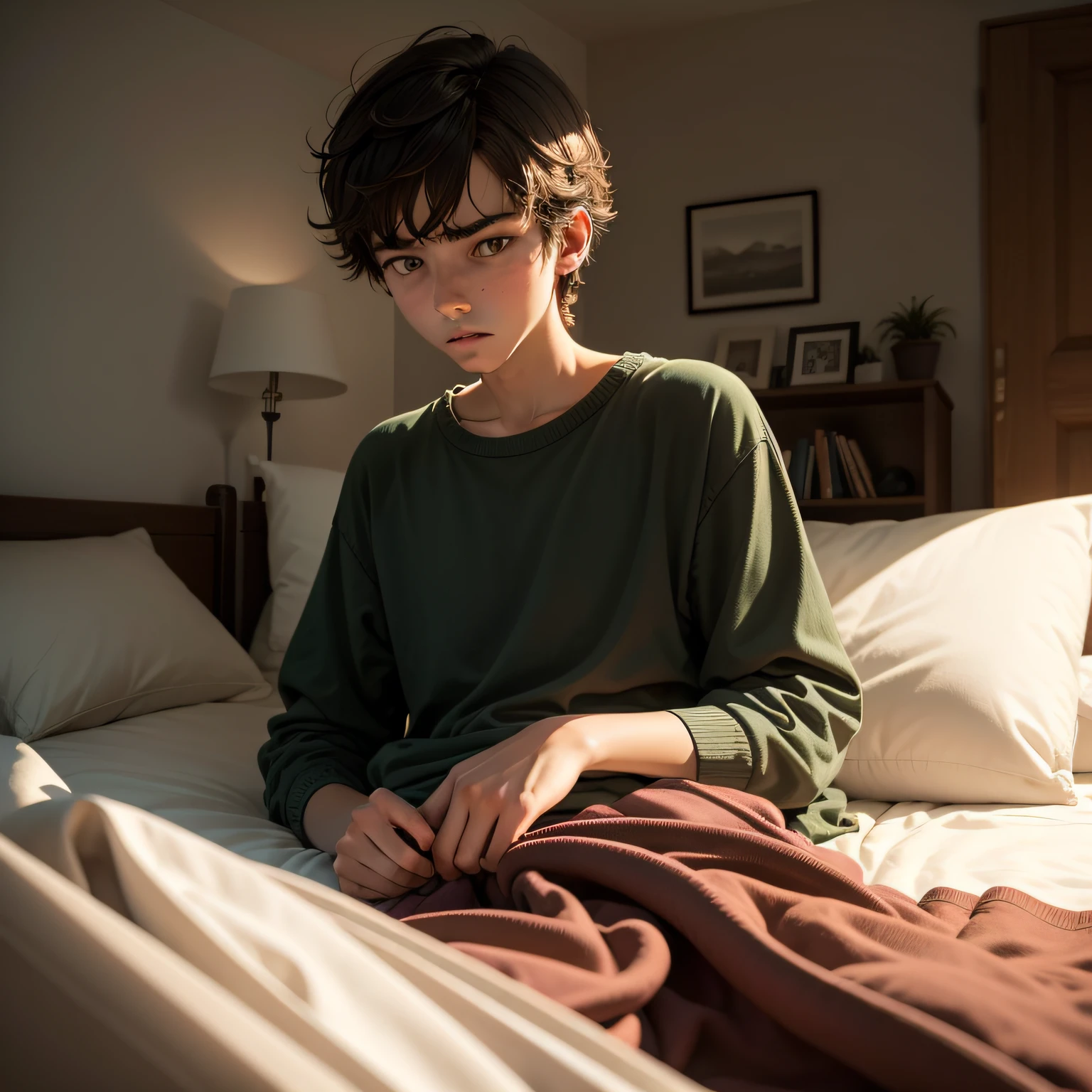 Bump bump
　　"Quip，It's up."
　　Movement is heard，The teenager on the bed sat up instantly，He had been waiting for this day for six years
　　The teenager is less than 130 tall，The appearance is beautiful and immature，The eyes seemed to have a flame burning