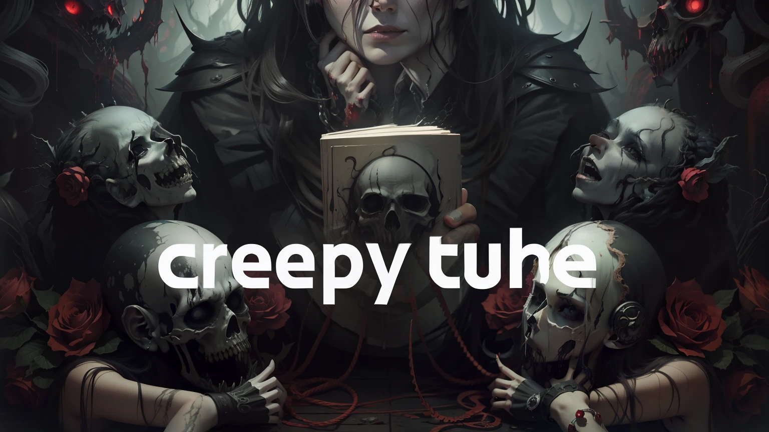 (horror art:1.1), erotic, dread, unity 8k wallpaper, ultra detailed, beautiful and aesthetic, masterpiece, best quality, That is not dead which can eternal lie And with strange aeons even death may die