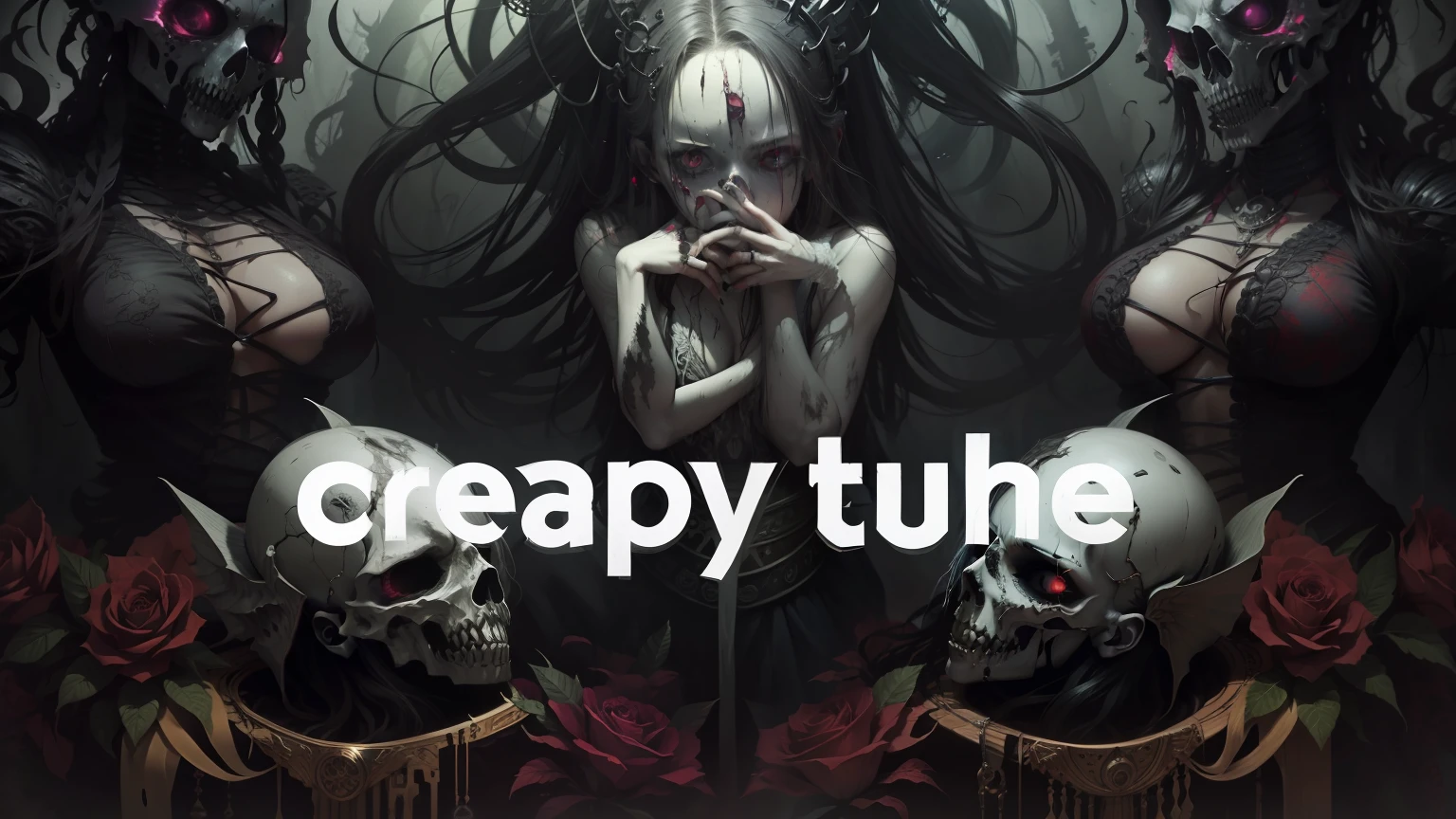 (horror art:1.1), erotic, dread, unity 8k wallpaper, ultra detailed, beautiful and aesthetic, masterpiece, best quality, That is not dead which can eternal lie And with strange aeons even death may die