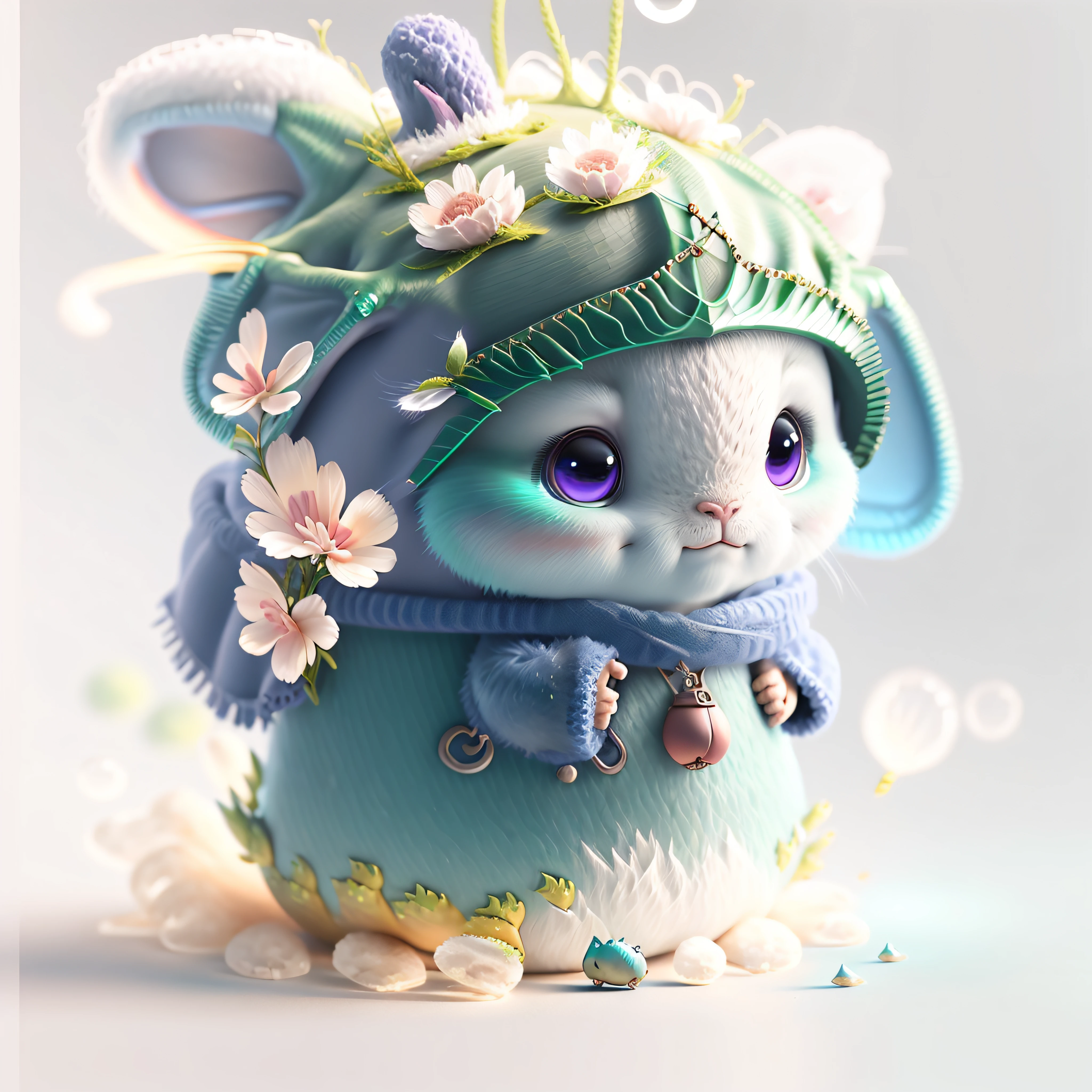 Close-up of green dragon with blue gemstone, Cute detailed digital art, cute little dragon, lovely digital painting, hyper-detailed fantasy character, adorable glowing creature, newly hatched dragon, @ zbrush, Color zlash rendering, trending on polycount, zbrush contest winner, lizardfolk, Stylized 3 D, painted in zbrush, highly detailed cgsociety