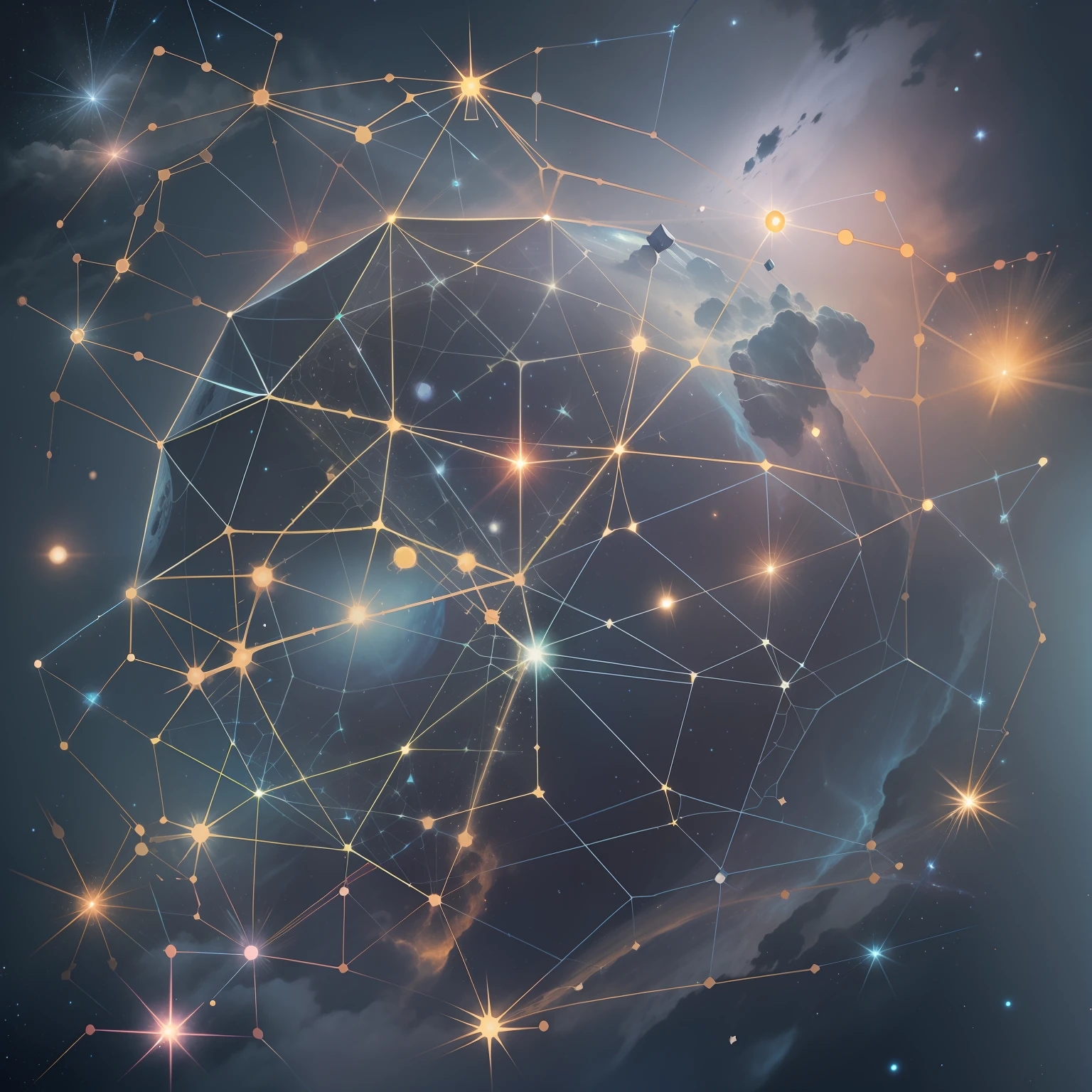 Create a constellation, for space fantasy science fiction,