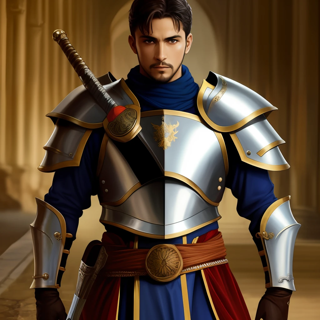 Soldado, Romano, espada, tempos biblicos, realista, forte, armadura, capacete, breastplate,
