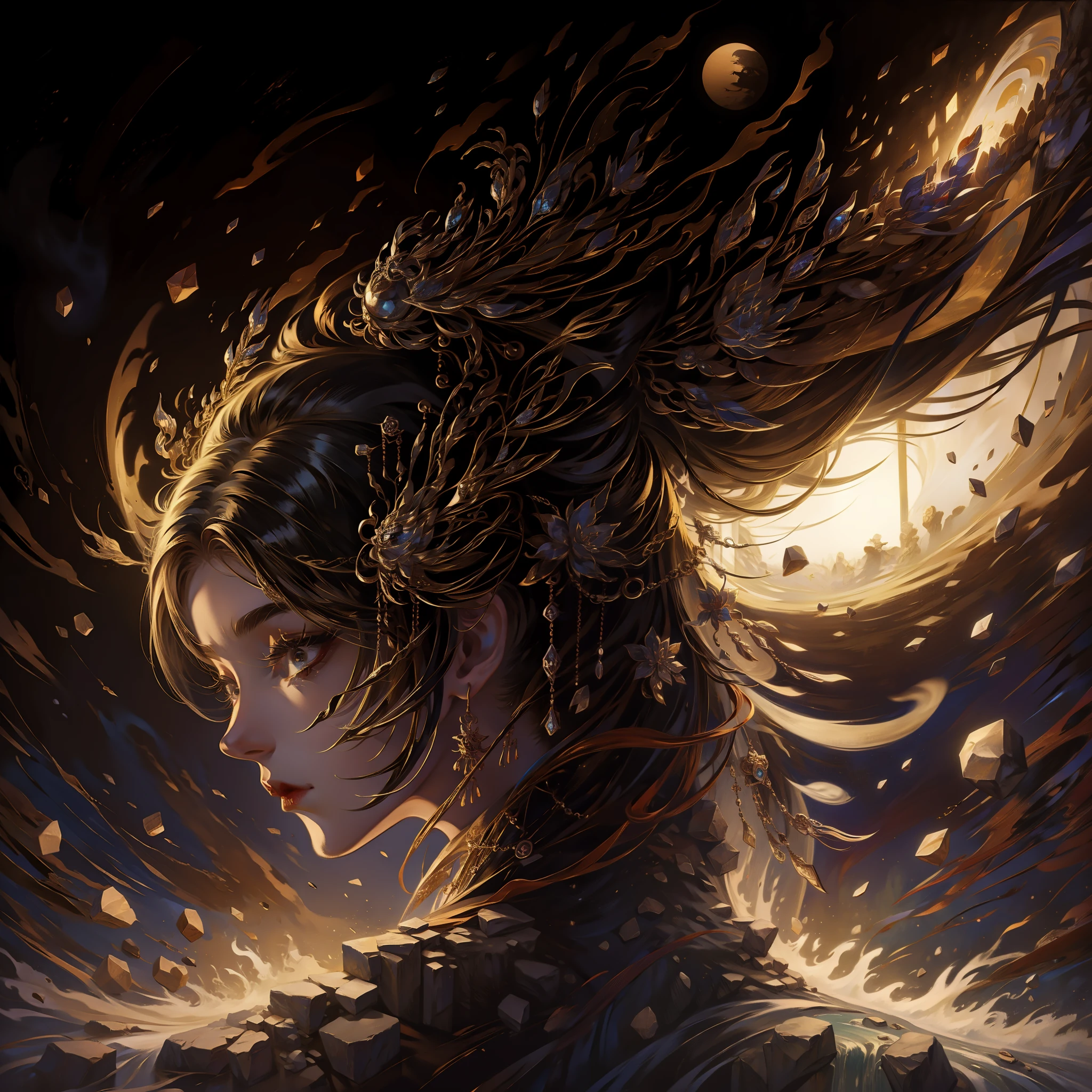 God girl,offcial art,Extremely detailed