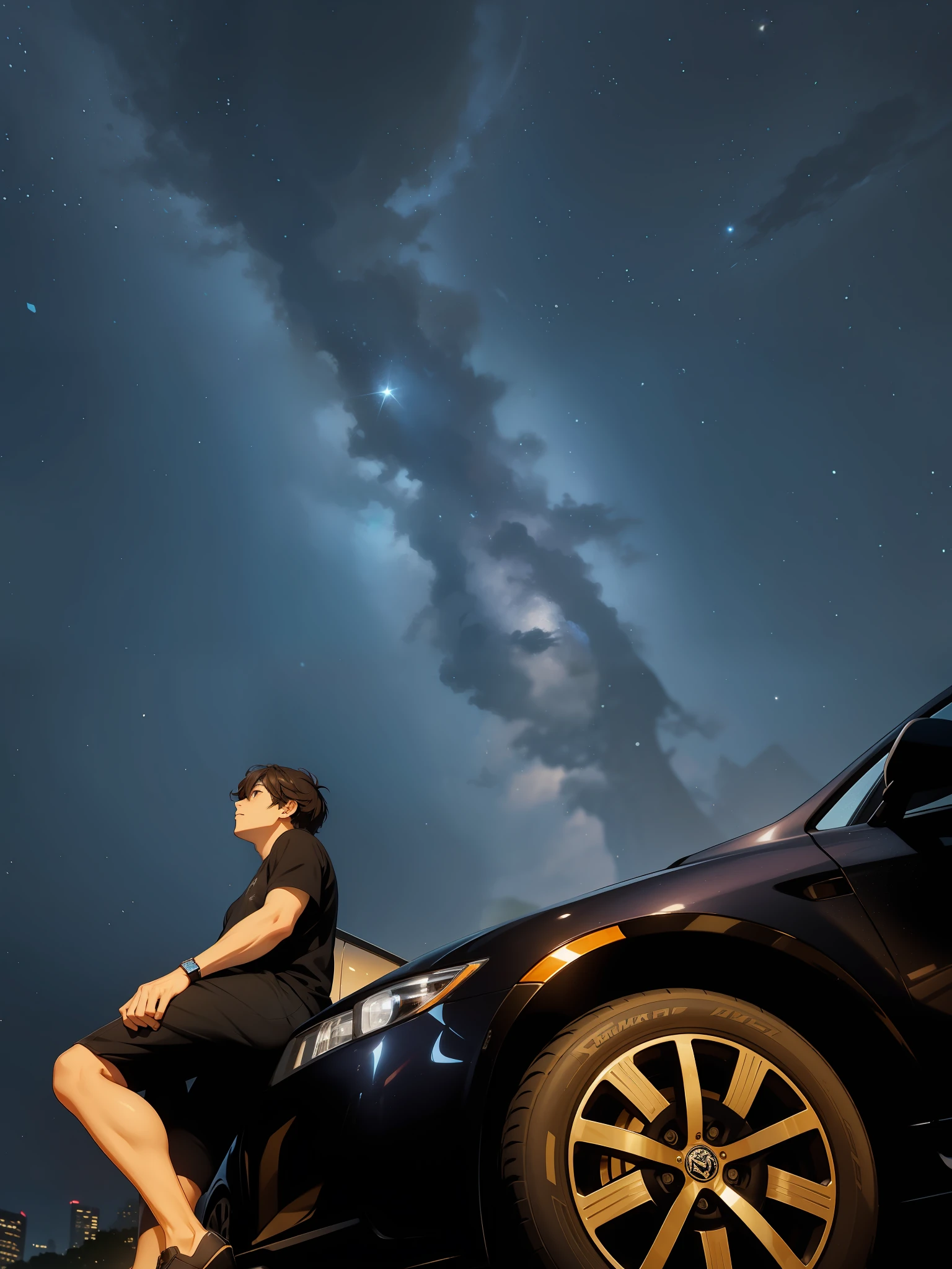 Shinkai sincerely，A river of stars，chumbo masculino，Mazda