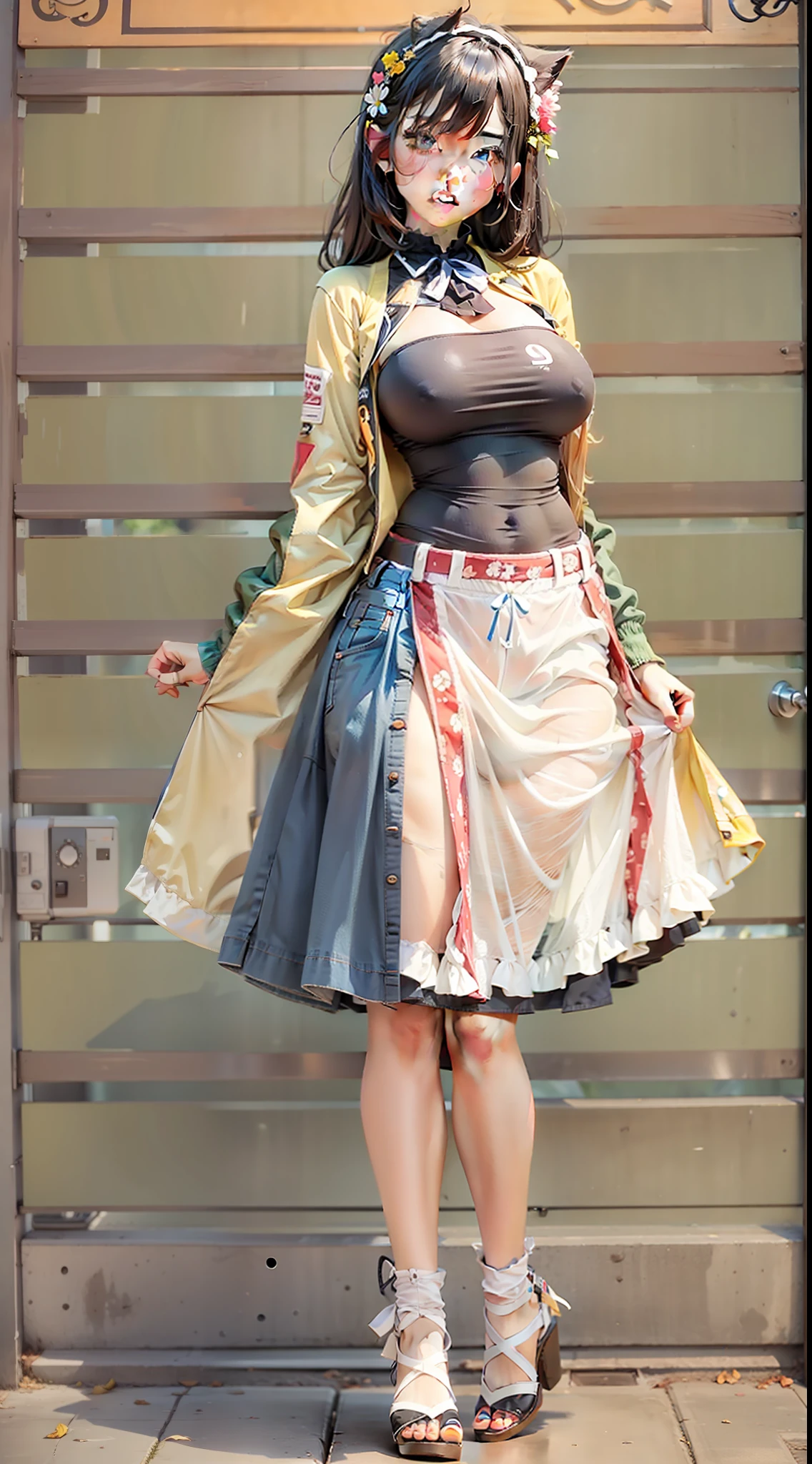 oppai, Clothing that exposes