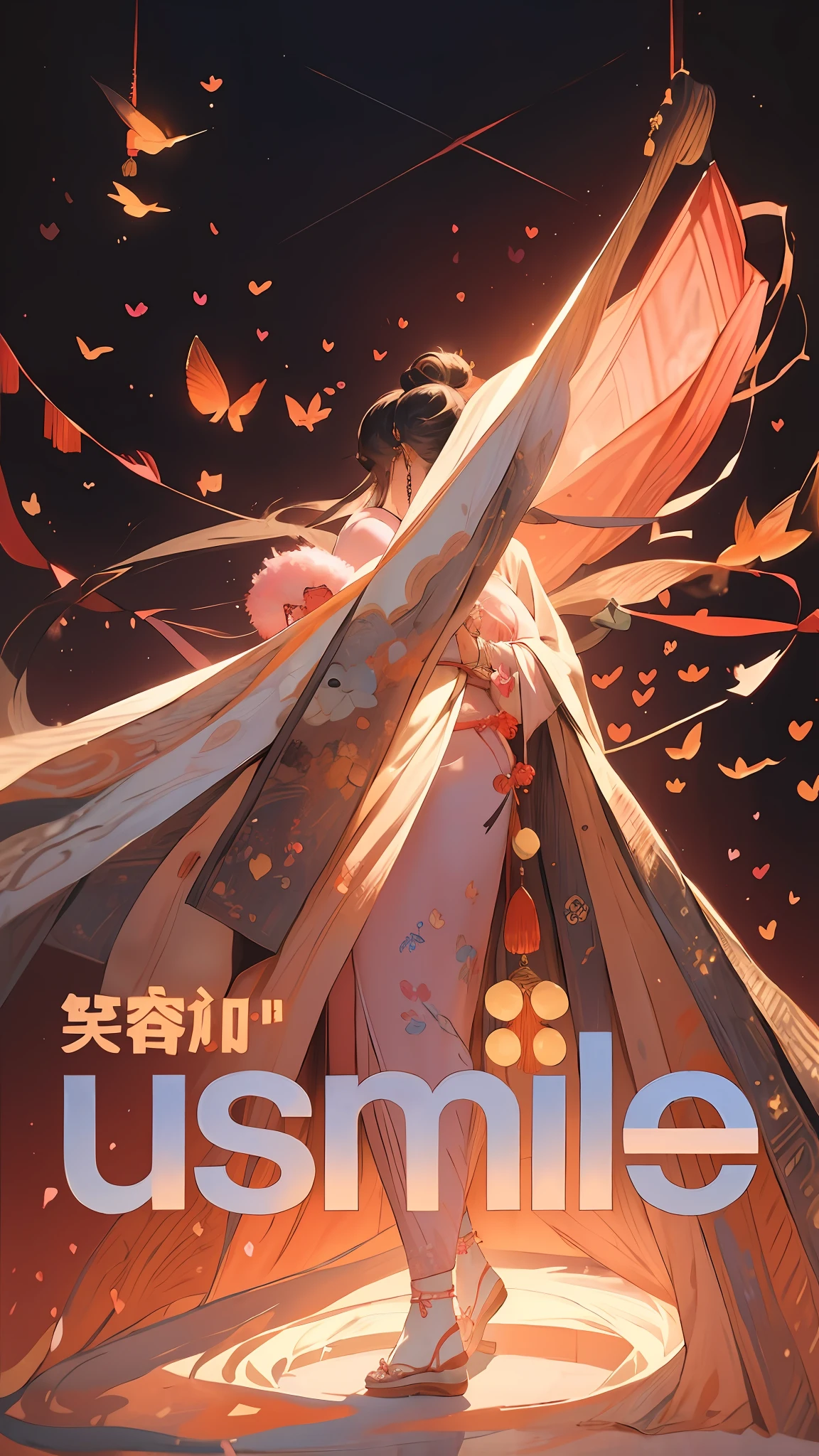 Tanabata,Chinese big breasts,Traditional China,Realiy,tmasterpiece,8K,4K,In pink,couple,Valentine's Day,𝓡𝓸𝓶𝓪𝓷𝓽𝓲𝓬,hugs,Look at each other,dolce,amarelo,Contre-Jour,both sexes