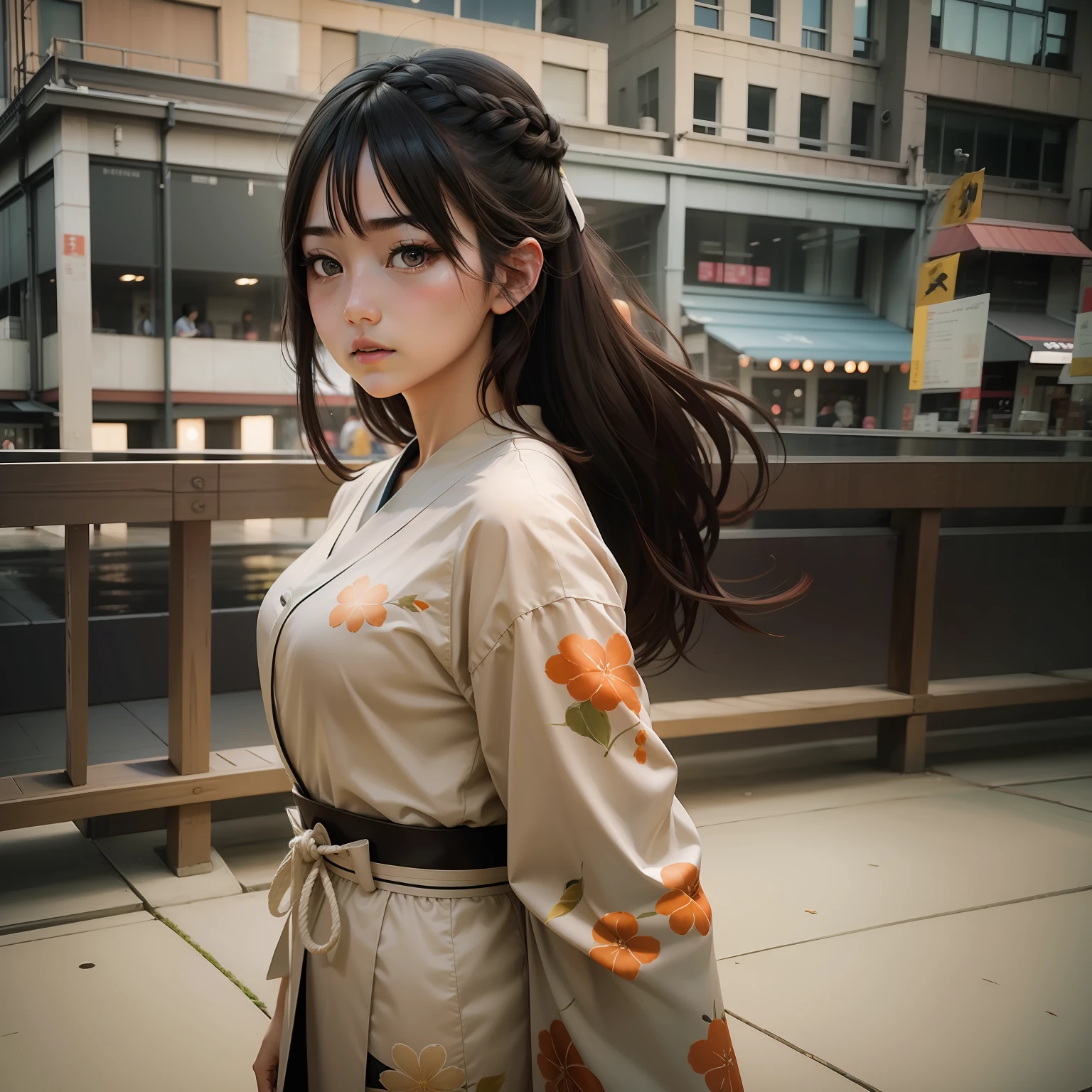 1 girl, hyuga hanabi, realistic, ultra detail,
