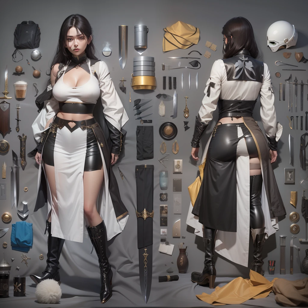 3 d model,New coffee products, arma, The sword, halter, Weapons of the future, 32K, Linen cloak, Top quality, Masterpiece:Faust,,1 child, short detailed hair, thin fog, On your stomach, (tmasterpiece,k hd,hyper HD,16k),clutching a sword, buliding, Reflectors, bloods, Eastern Asia, Weapon focus, Skysky, brunette color hair, knifes, shorter pants, fumo, Mist, The clothes ar, bandagens, sword sheath, Masks, 独奏
