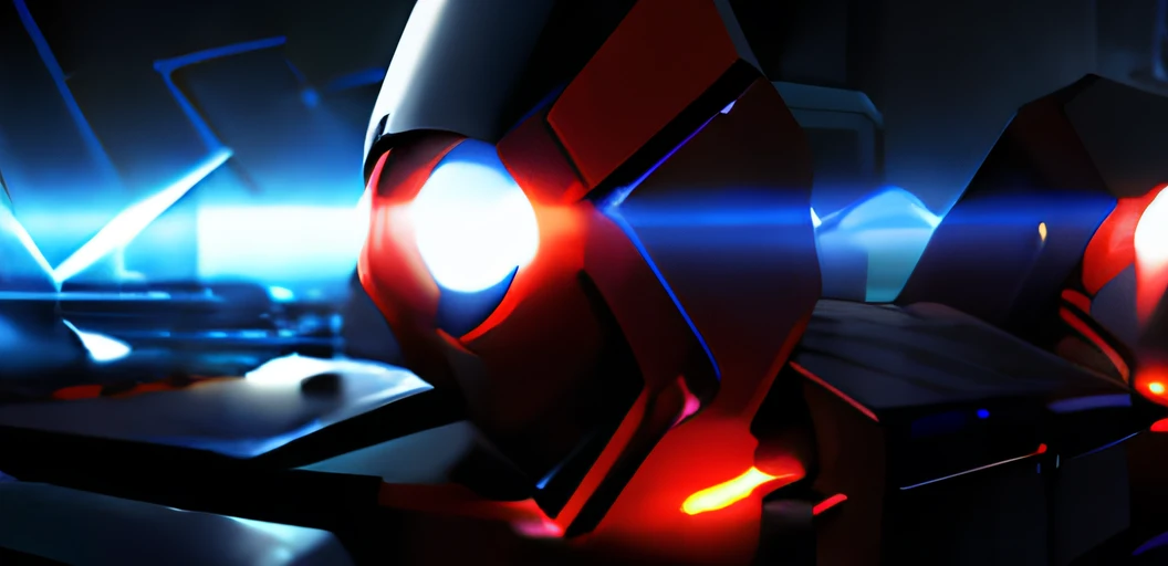 "imagem 8k estilo cyberpunk, com uma paleta de cores predominantemente branca."