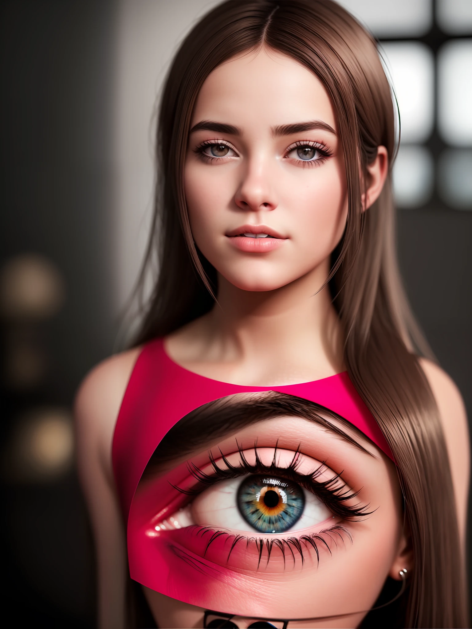 Obra prima, ultra realista, 1 girl