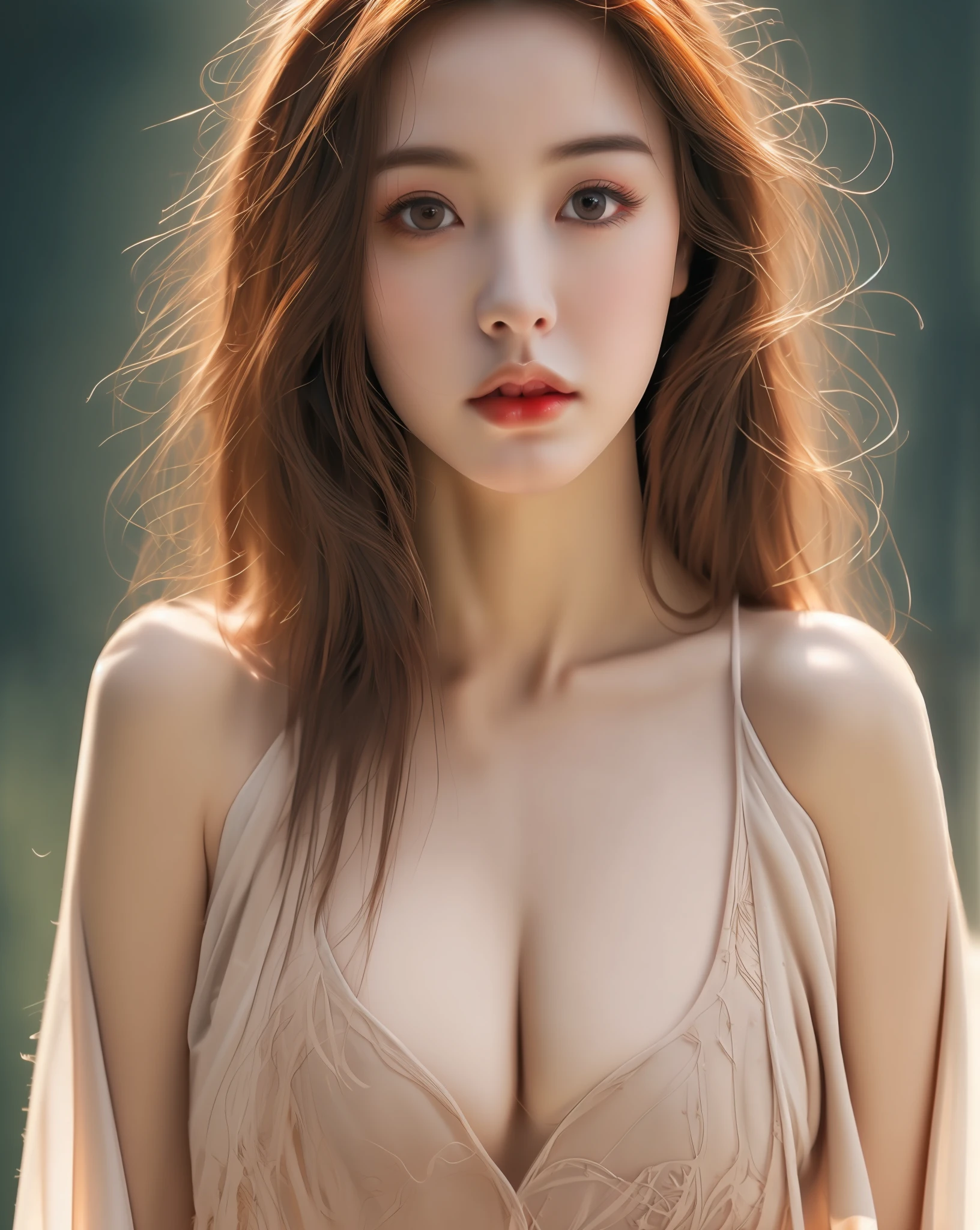 (1girl, solo:2.0), (beautiful cute Chinese, cute JAV idol), (anatomically correct:1.9), (full body, sitting:1.9), (no bra, braless:2.0), (slender abs:1.5), (detailed realistic skin:1.3), (detailed realistic caramel hair:1.7), (beautiful realistic hairstyle:1.3), (beautiful detailed realistic face:1.9), (realistic eyes:1.5), (extremely detailed realistic eyes:1.5), (perfect eyes:1.5), (extremely detailed realistic pupils:1.5), (extremely detailed realistic eyelashes:1.3), (detailed beautiful realistic little lips:1.5), (closed mouth:1.5), (realistic medium breasts:1.9), (masterpiece:1.2), (best quality:1.2), (realistic:1.5), photography, Nikon, 85mm, 8k, sharp focus, high resolution, ultra-detailed,