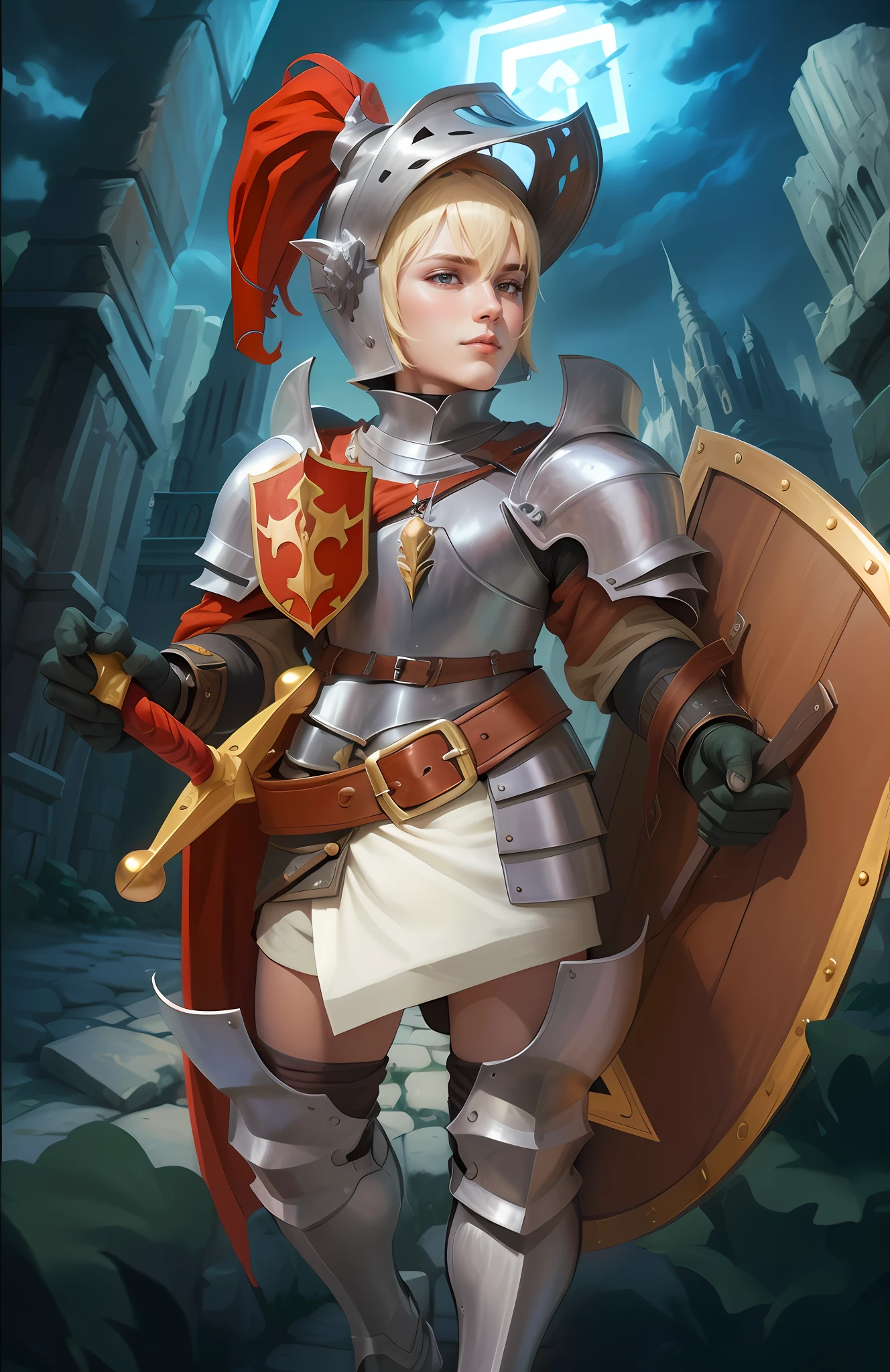 20 years old male knight