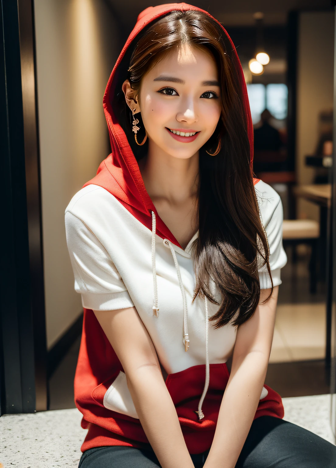 lovely eyes, lovely smile, symmetrical, detailed eyes, real fair skin