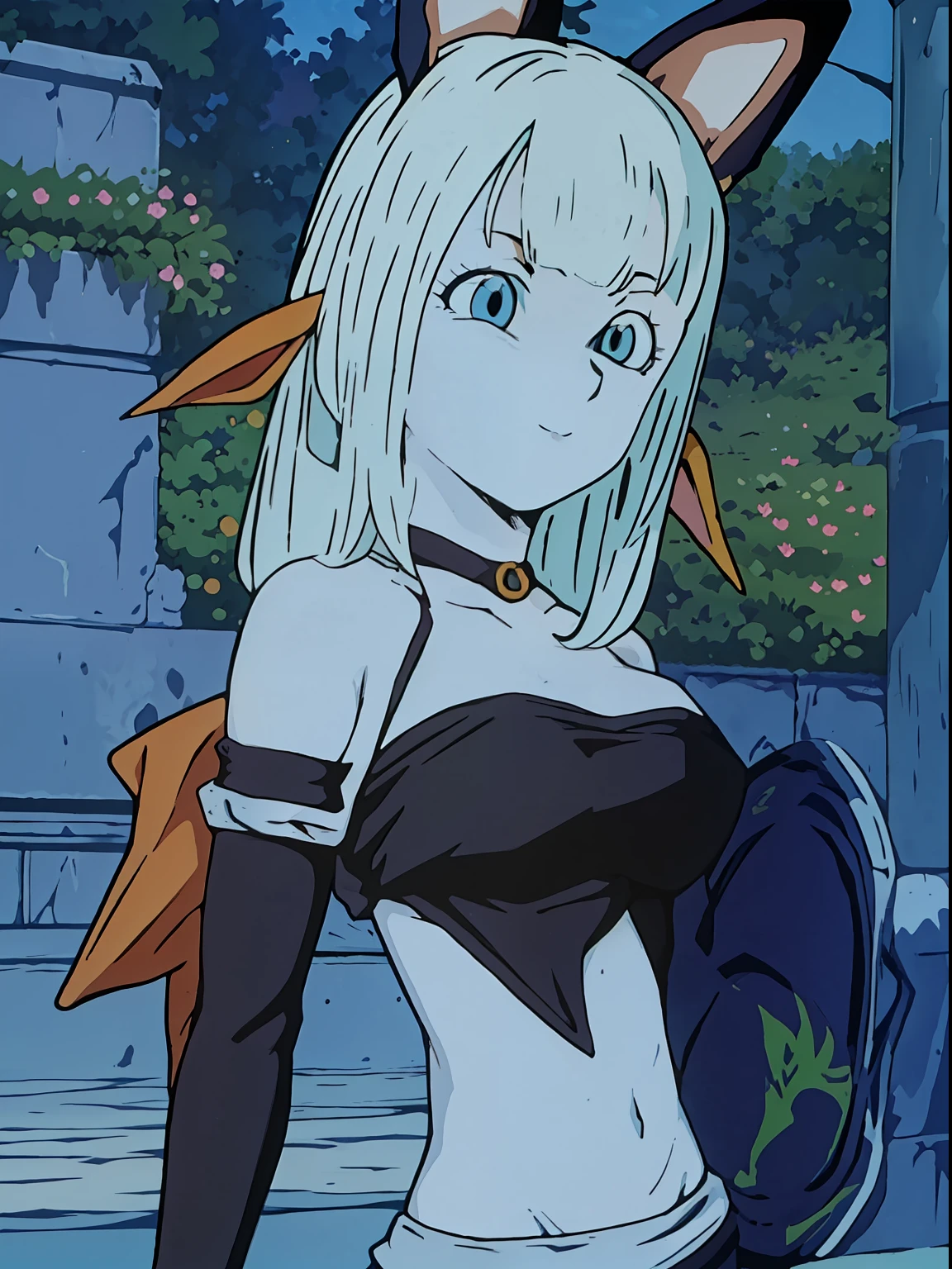 8K, High Definition, Animation, married woman, Beautiful, a small face, Beautiful, Bright, Eye Highlights, Sexy, Erotic, beautiful line art.
light blue skin, Orange ears, fins, Bunny Girl, Bunny suit, Net tights on the legs,