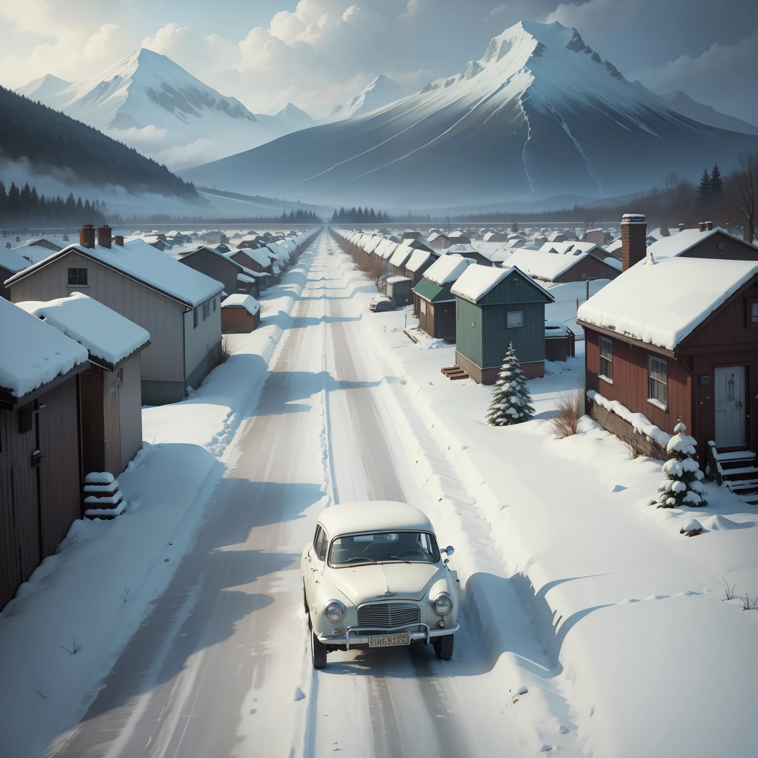 Northern scenery,Retro,The Great Escape,Picking up s