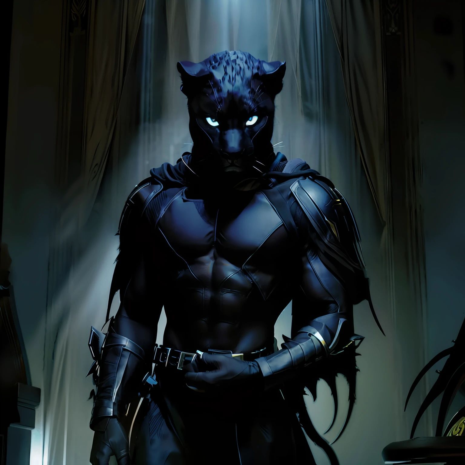 panther man, hero of virtue