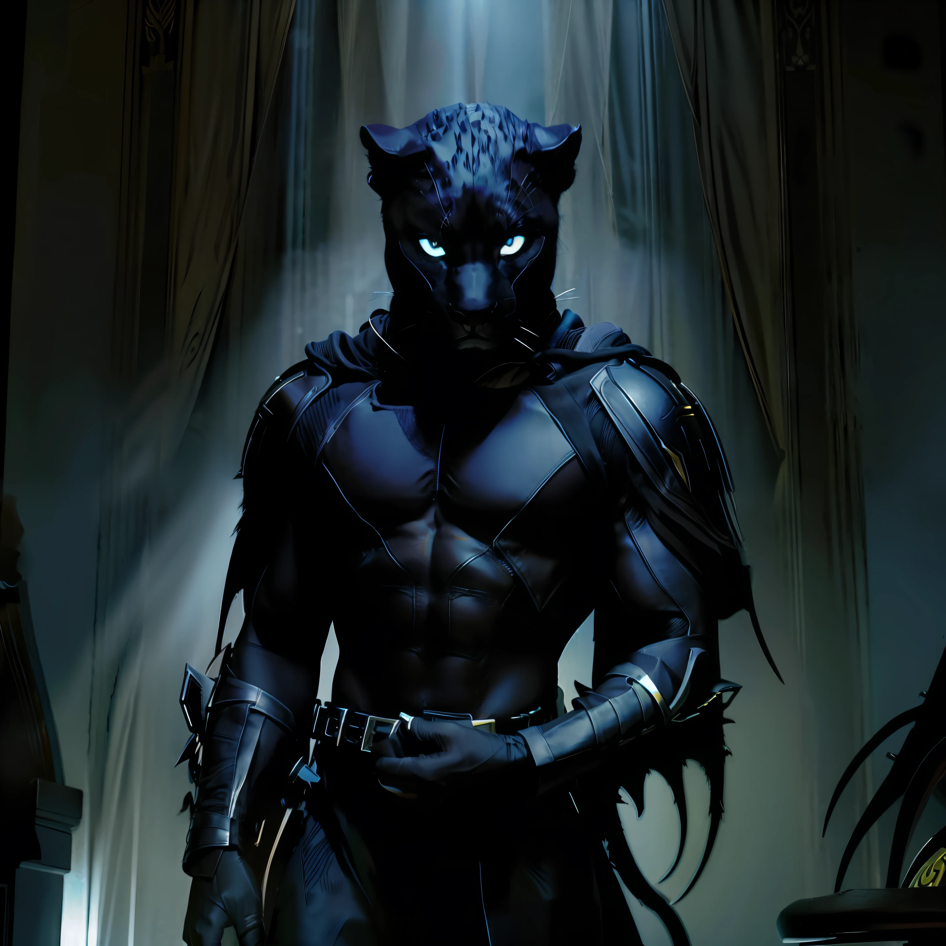 panther man, hero of virtue