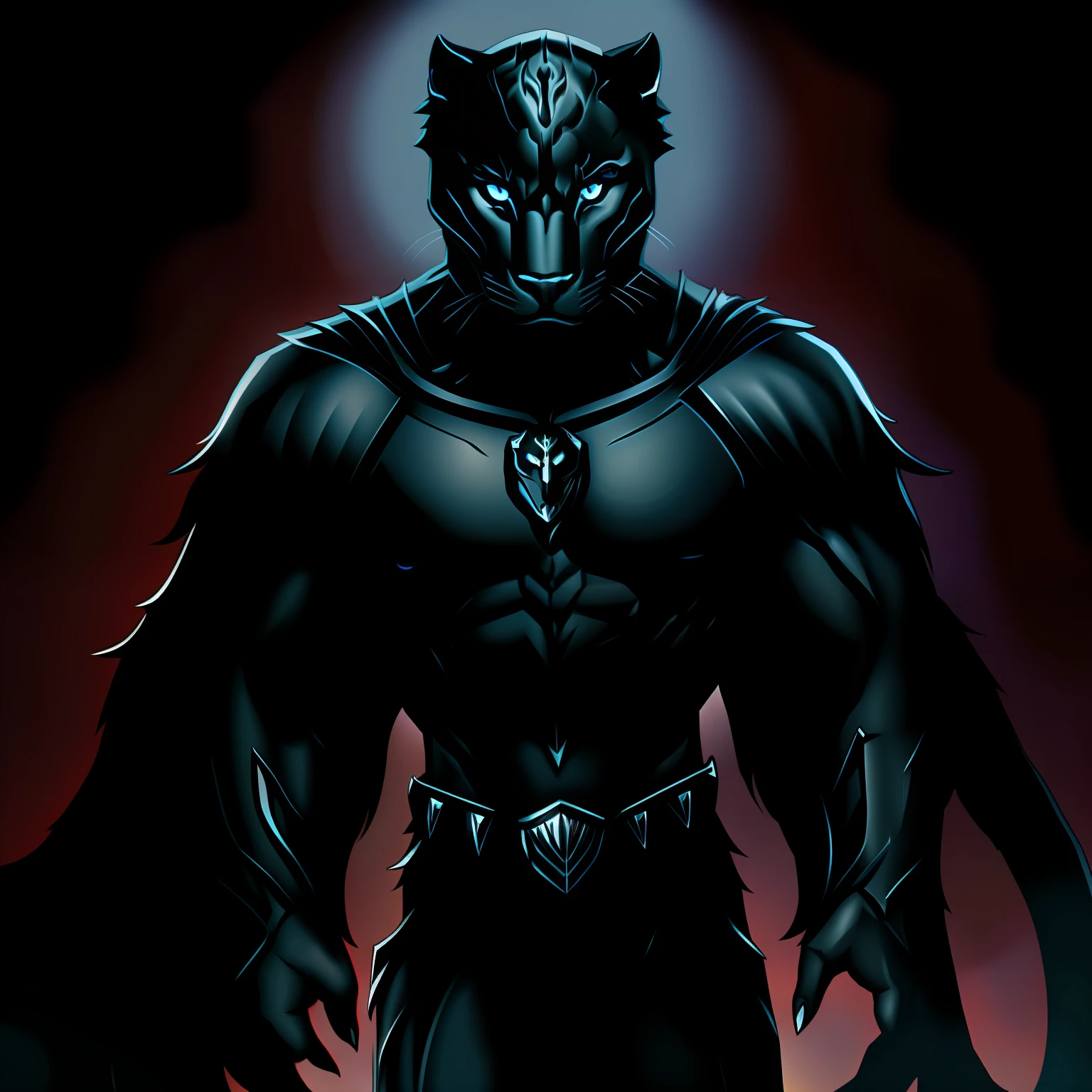 panther man, hero of virtue