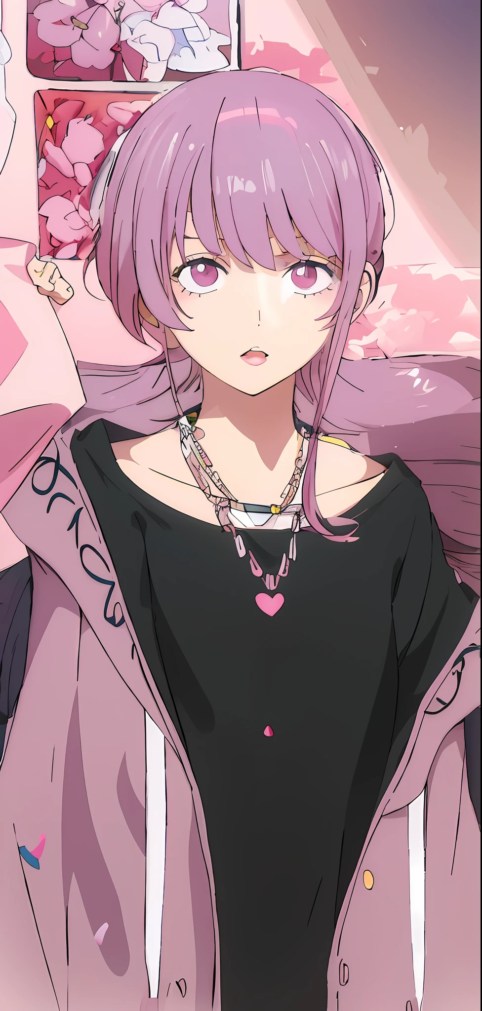 a cute little girl,pink lips,wearing a bright white shirt,in the style of soft color palette
aurorapunk,an anime illustration of her
face,animated gifs,hand-drawn
animation,charming sketches,smooth and
shiny,hazy romanticism,superflat style,white
background--ar 1:1--niji 5--style expressive --s 50