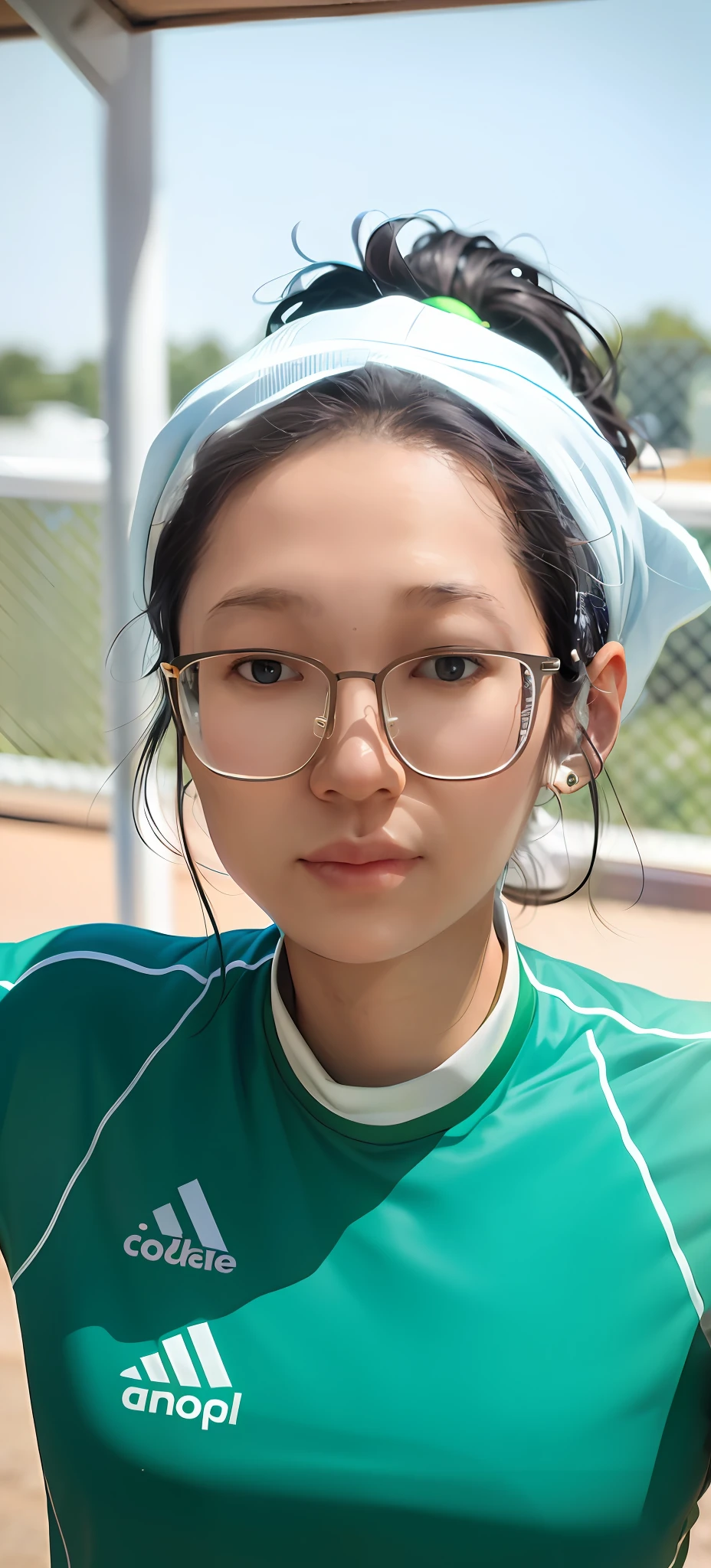 Beautiful mature Indian college student, wearing athletics suit, outside the track field, ((slim, petite)), photorealism, photorealism, masterpiece, realism, realism, photorealism, photorealistic digital art trends in Artstation 8k HD detailed realistic, detailed, skin texture, ultra-detailed, realistic skin texture, armature, best quality, super high resolution, (realism: 1.4),, high resolution, detailed, raw photo, sharp, by Lee Jeffries Nikon D850 Film Stock Photograph 4 Kodak Portra 400 Camera F1.6 Lens Rich colors Ultra-realistic realistic textures Dramatic lighting UnrealEngine ArtStation CineStill 800 trend,
