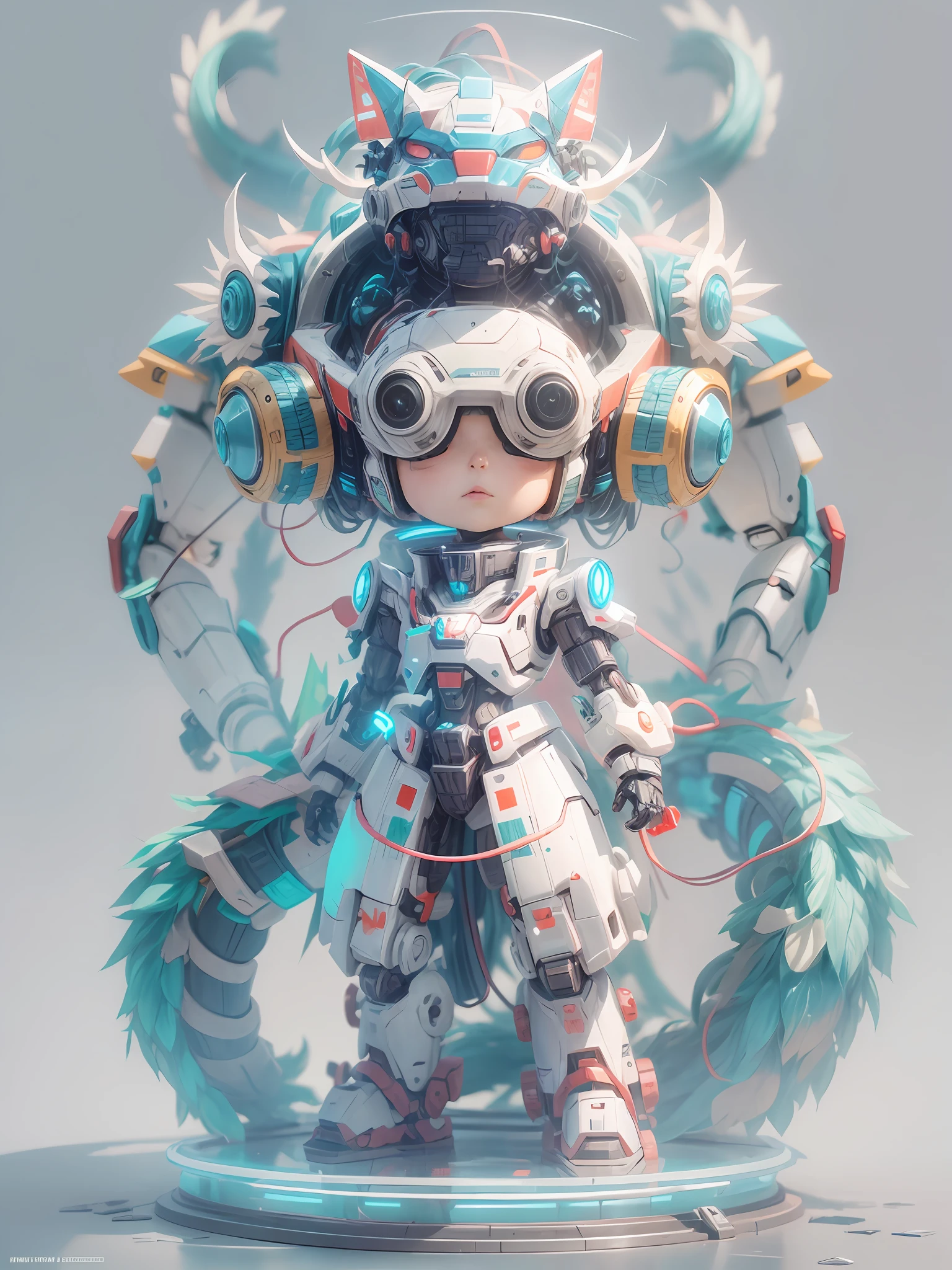 in mecha style