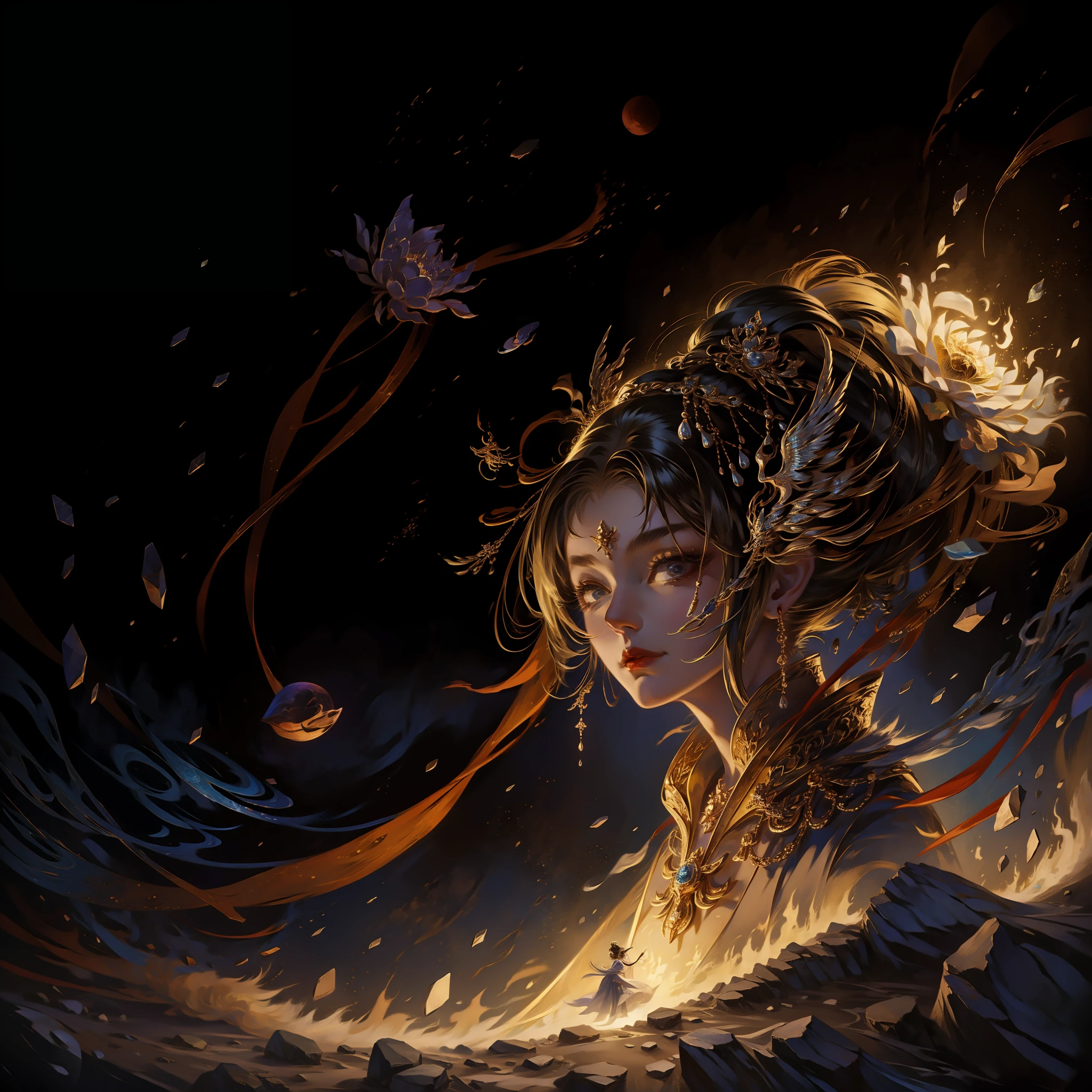 God girl,offcial art,Extremely detailed