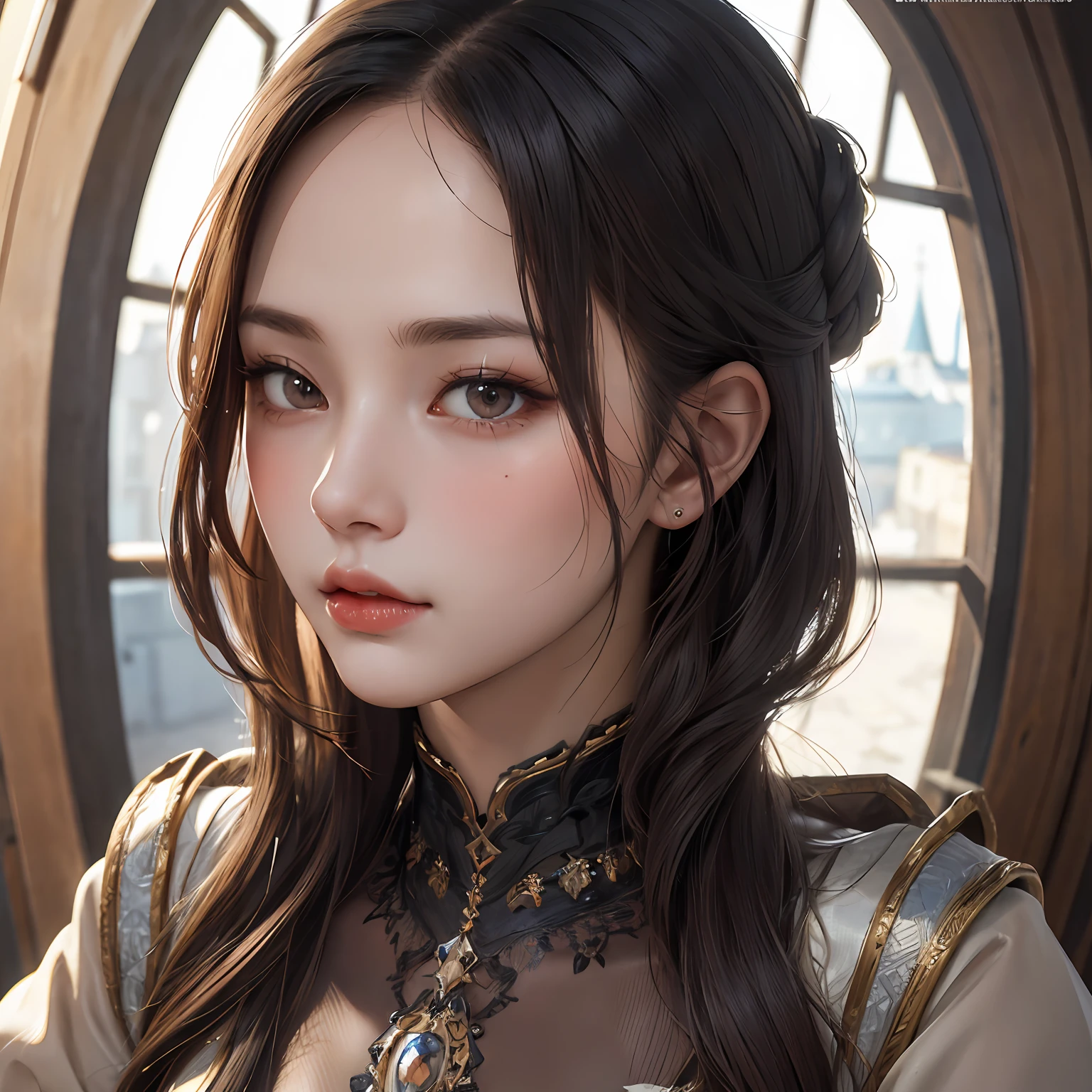 masterpiece, best quality, 8k, detailed skin texture, detailed cloth texture, beautiful detailed face, intricate details, ultra detailed, portrait of a russian girl