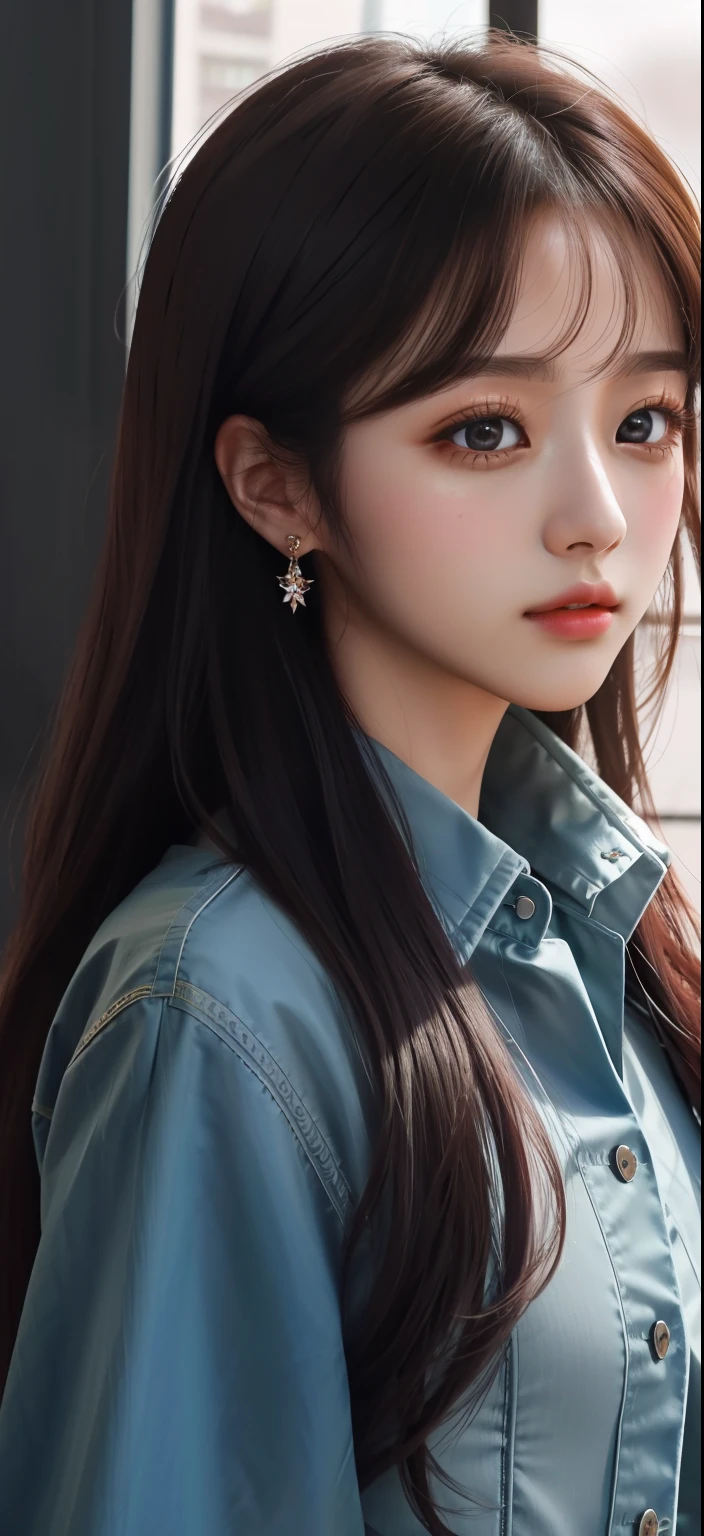 (extremely detailed CG unity 8k wallpaper), the most beautiful artwork in the world, 1girl, upper body,kpop idol, jisoo,