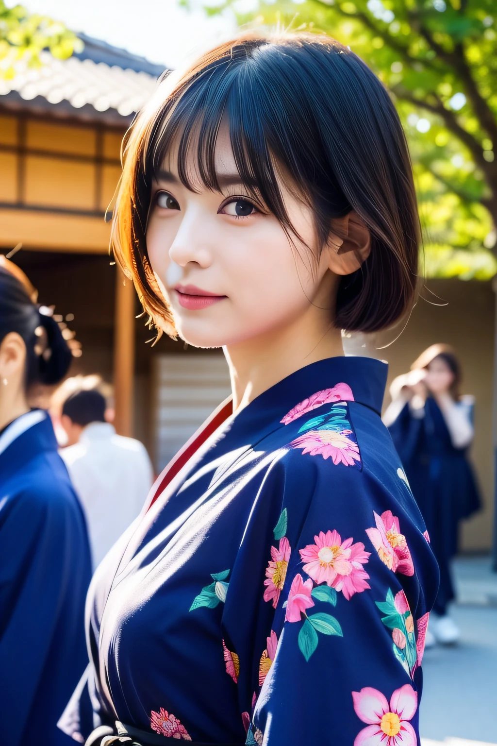 Close up photo of a girl、Black hair、、Hot spring in the background、Natural hot springs
Highest Quality、realisitic、Photorealsitic、(intricate detailes:1.2)、(delicate detail)、(ciinematic light、best quality backlight)、Clear Line、foco nítido、Lifelike face、Detailed face
Unity 8K Wallpapers、超A high resolution、(Photorealsitic:1.4)、looking at the viewers、full body Esbian、matsuri、In the street、(Japan floral yukata)