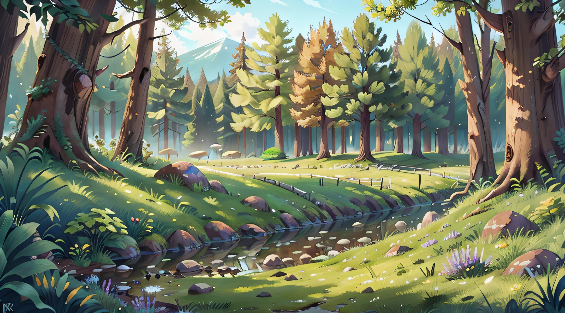 Woods meadow