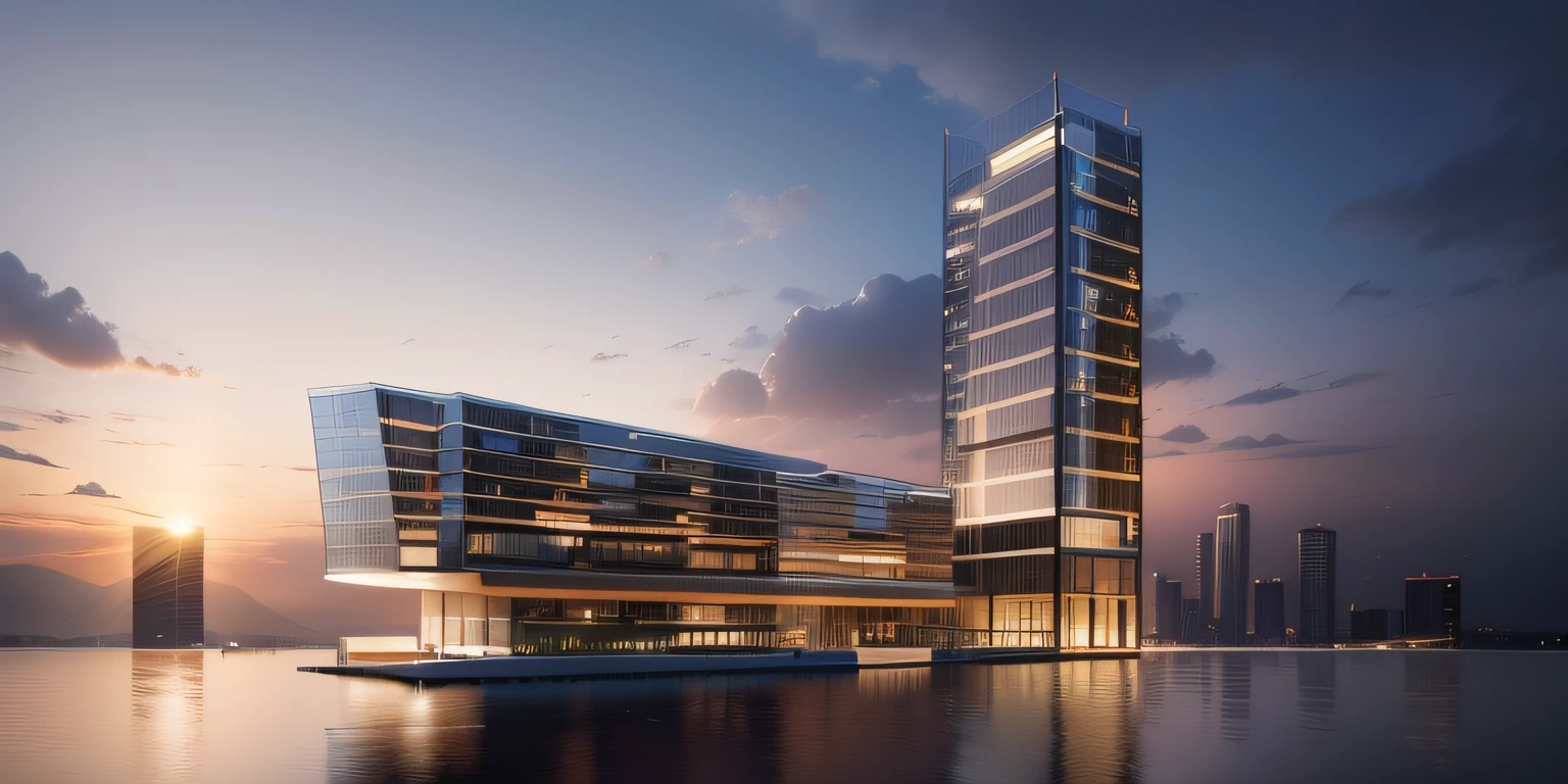Kengo Kuma,modern day,Large glass,Hotel