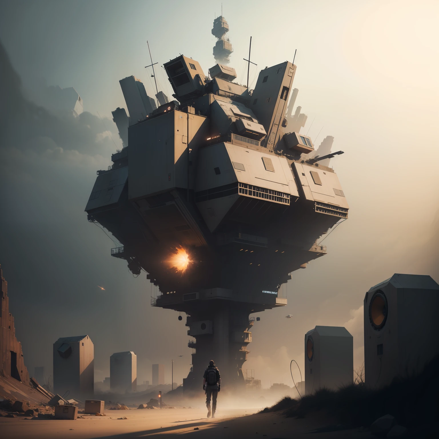 Communication breakdown, concept art, 4k