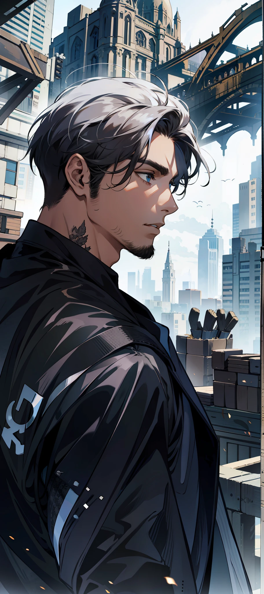 (cor de cabelo preto, cabelo preto)