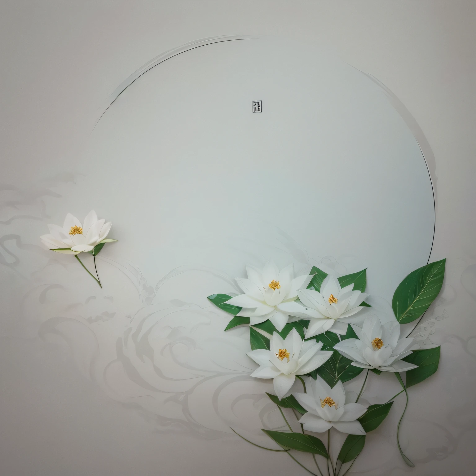 shukezouma,shuimobysim,lotuses flower,(Maximum amount of white space3:4),Negative space, view the viewer, Traditional Chinese Ink Painting, Song ,, (Masterpiece, Best quality:1.2),8K,wuchangshuo,(?????0.5),Leave white space