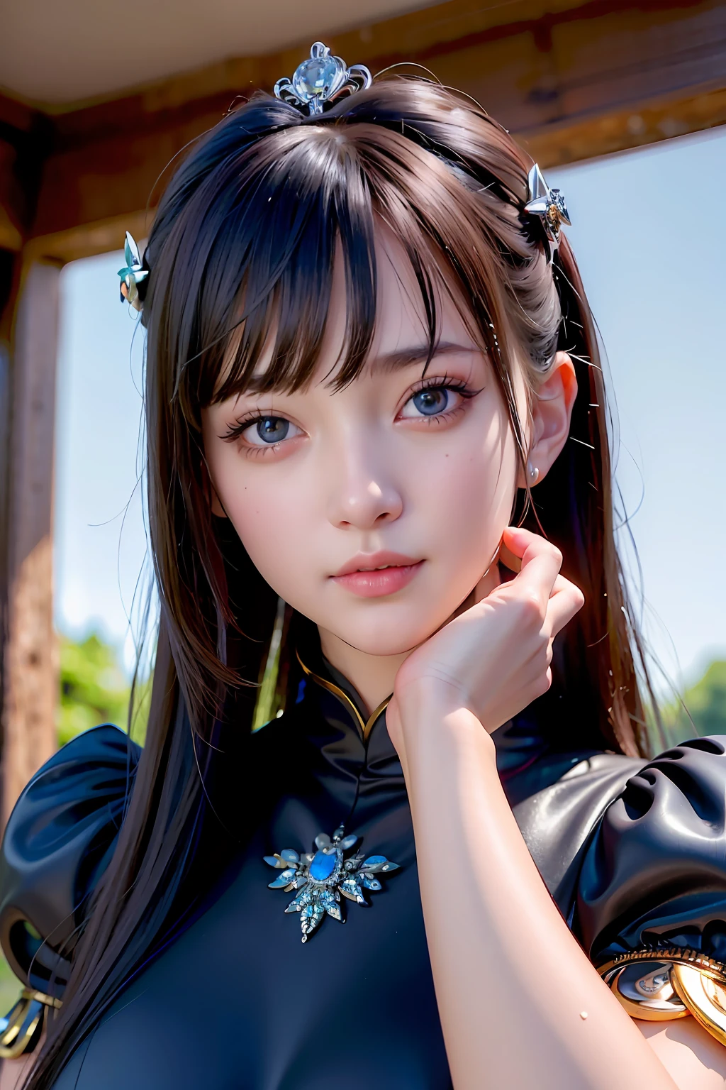 (Masterpiece:1.2),(Photorealsitic:1.5),1girl,closeup portrait,princess eyes,detailed face,super fine face,shiny pupils,
