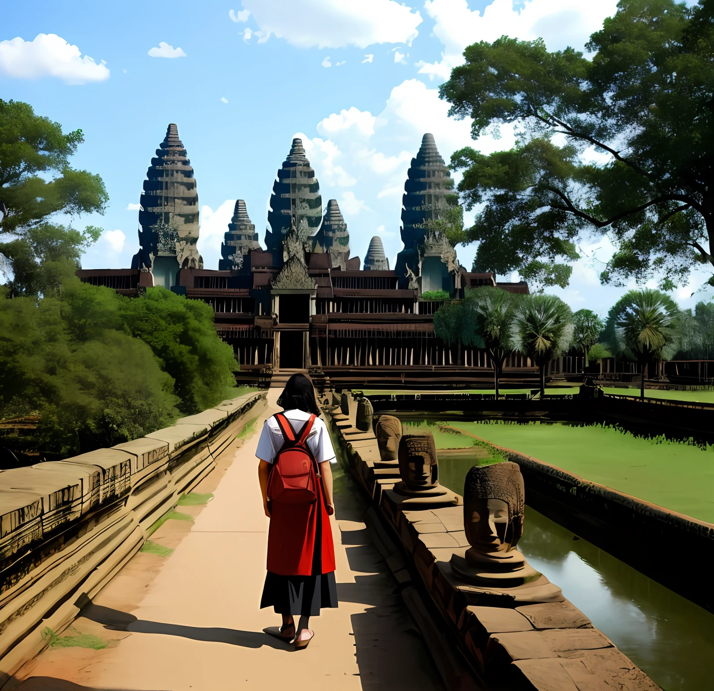 In 2045　Angkor Wat