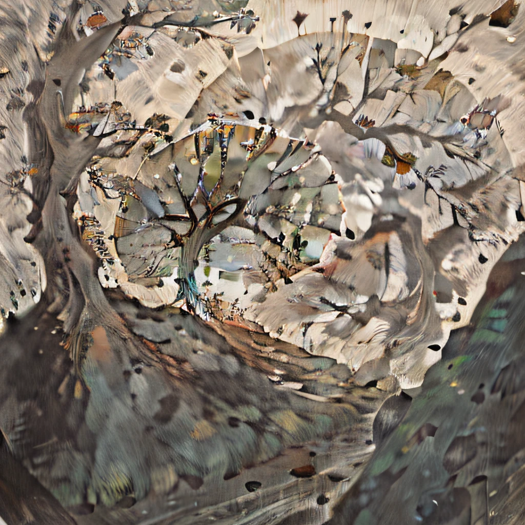A brick house with moss walls and a loquat tree in the yard that has borne fruit，An old man in the twilight of the Ming Dynasty was sad in the rain alone against a loquat tree