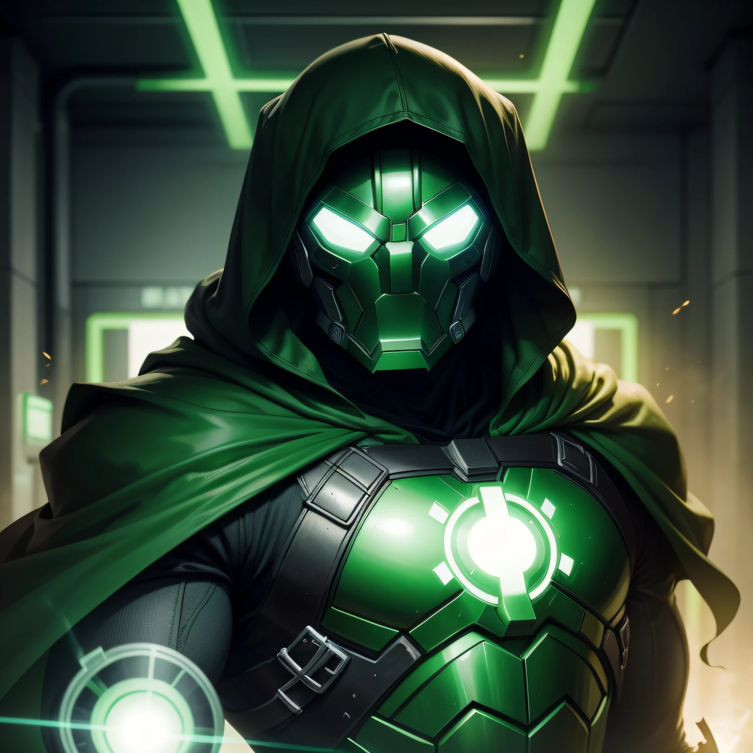 doctor doom green, green energy, green light