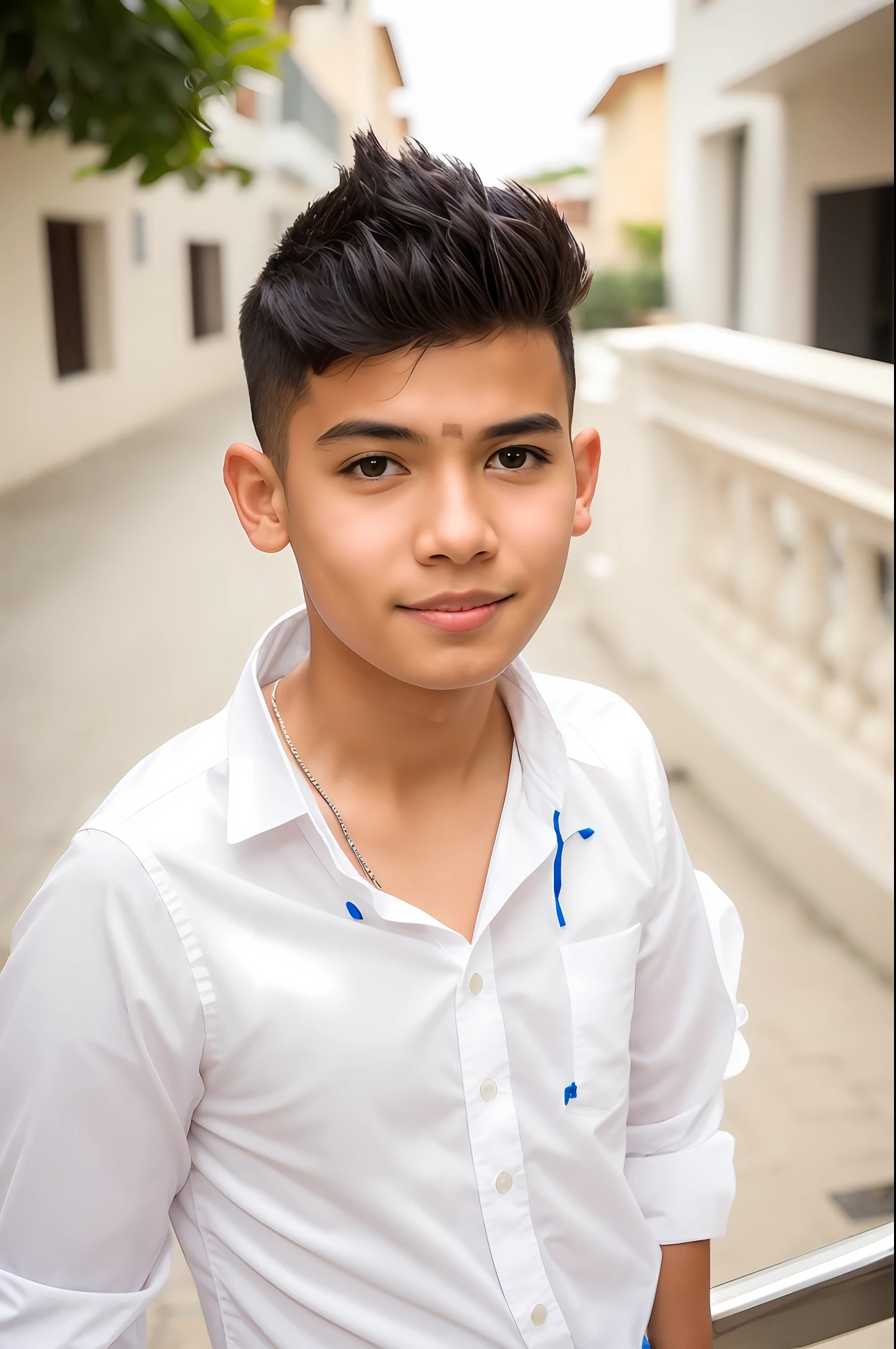 boy with a white shirt,young boy, shot on nikon z9, taken with sony alpha 9, with accurate face, with a beautifull smile, young commoner, with lovely look, with kind face, taken with canon 8 0 d, vastayan, boy with neutral face